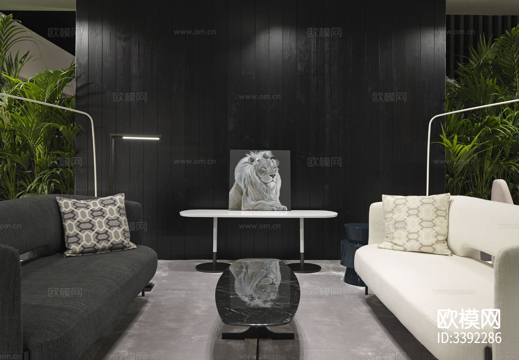 MISURA EMME 米舒拉艾美 现代沙发下载（渲染图3）