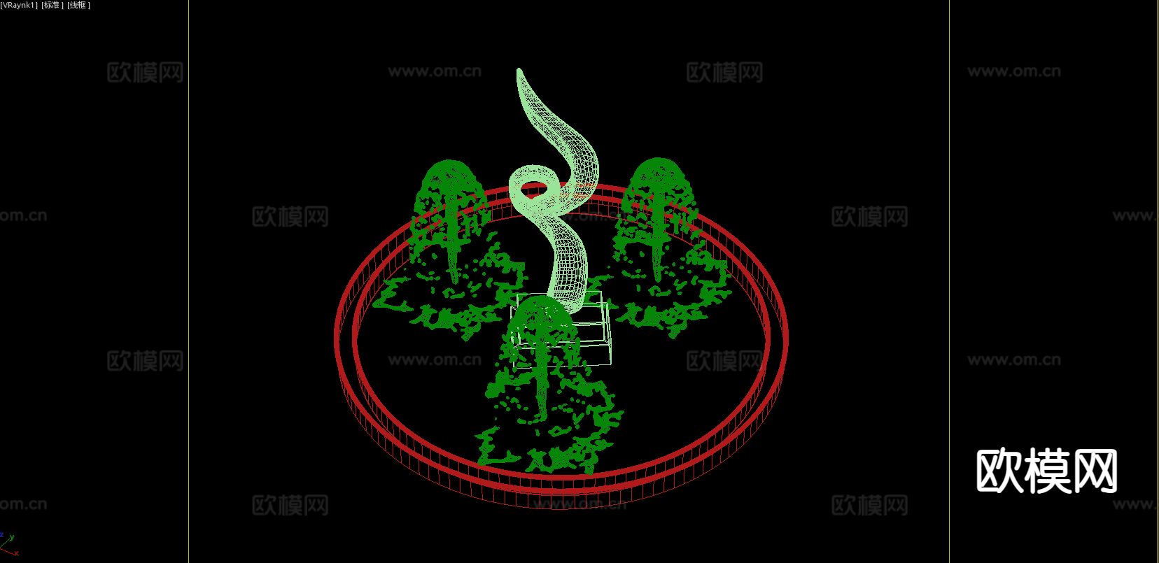 城市雕塑 水景小品 景观雕塑3d模型