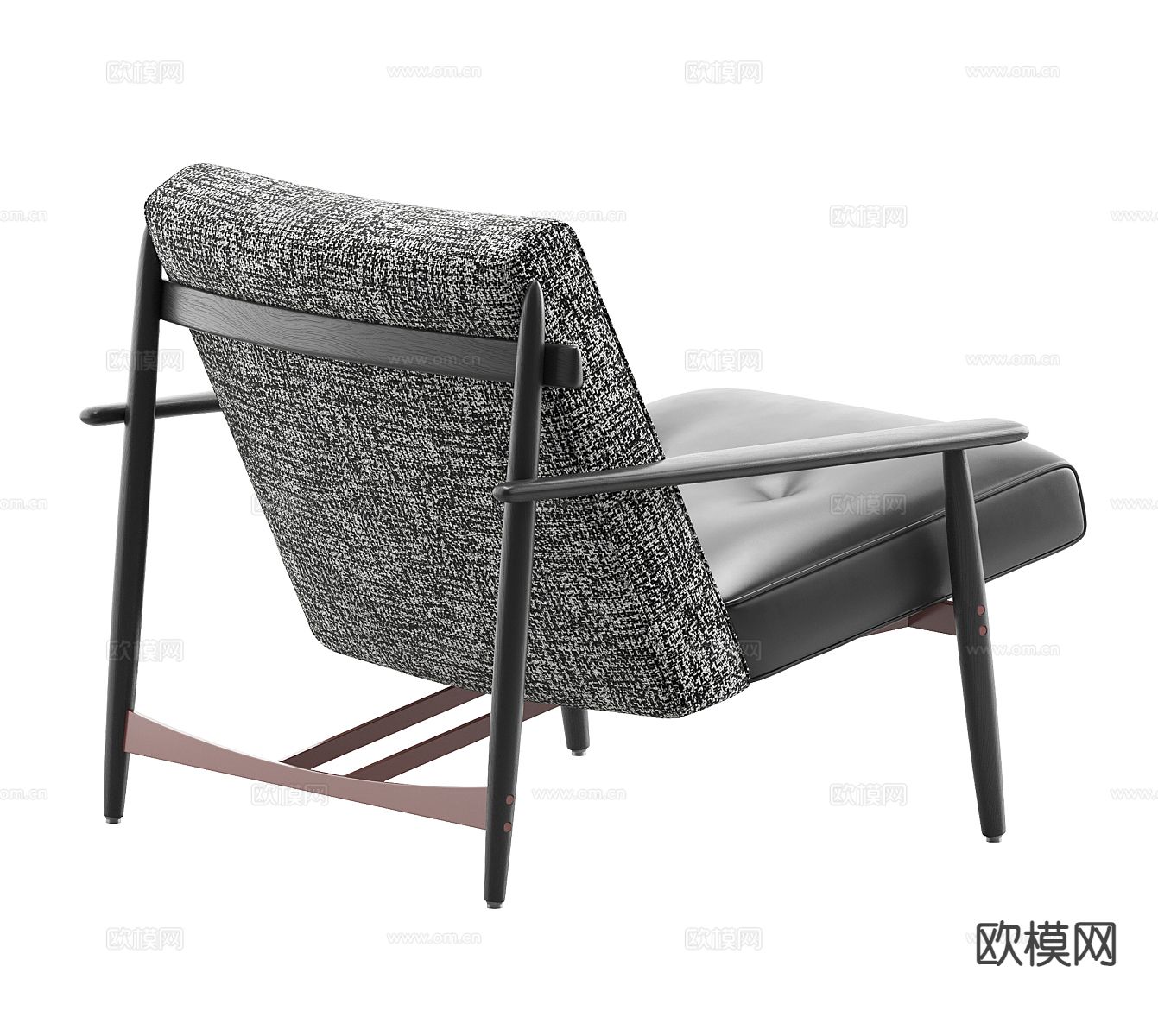 Minotti Trio 意式沙发椅 休闲椅 扶手椅3d模型