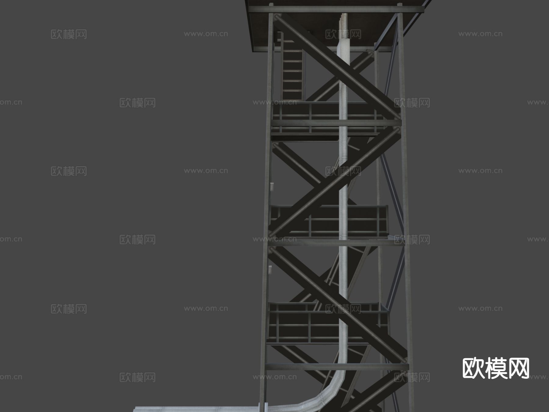守卫塔 信号塔3d模型