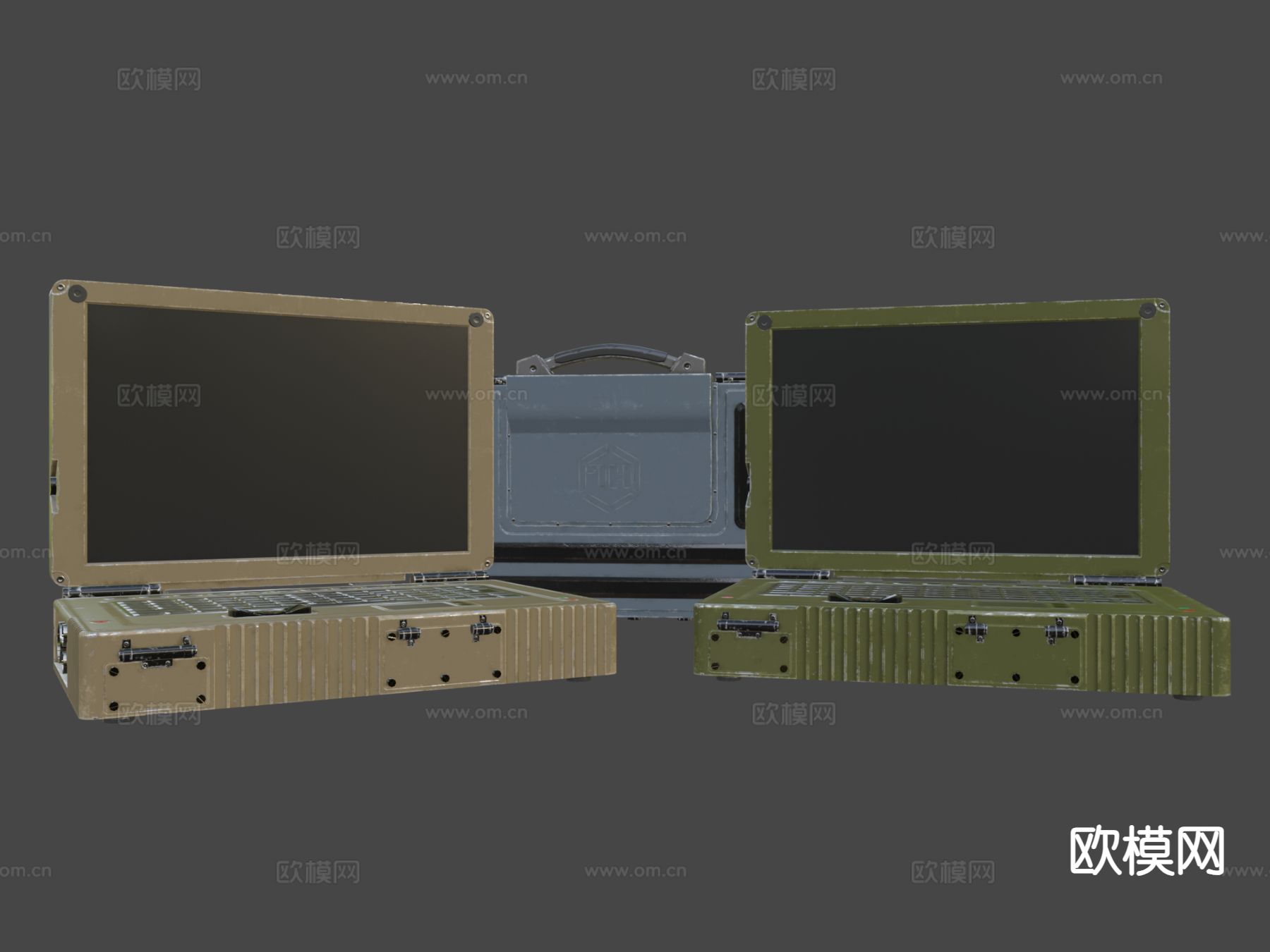 电报机 发电机 军用物品3d模型