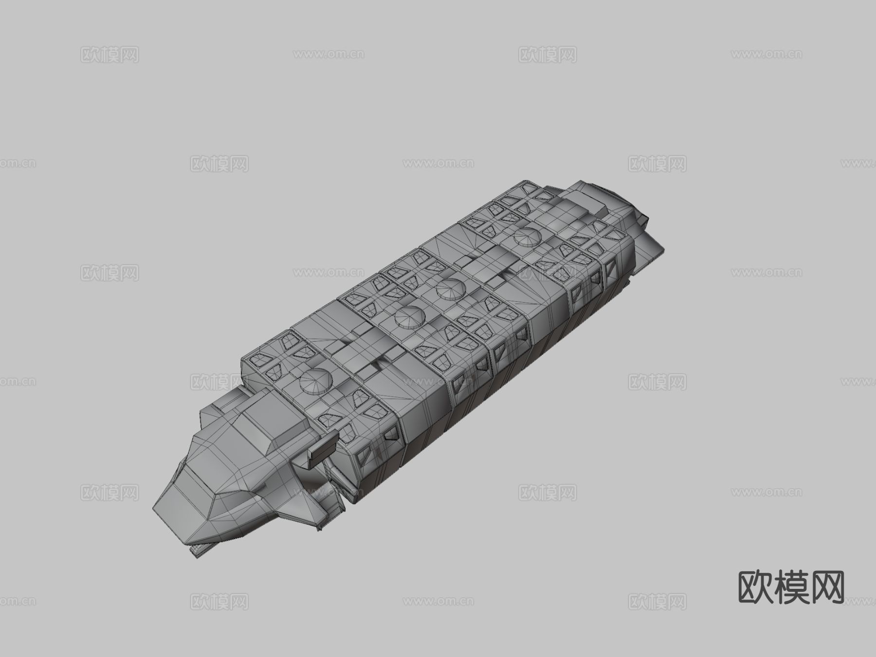 半堡 丘堡垒3d模型