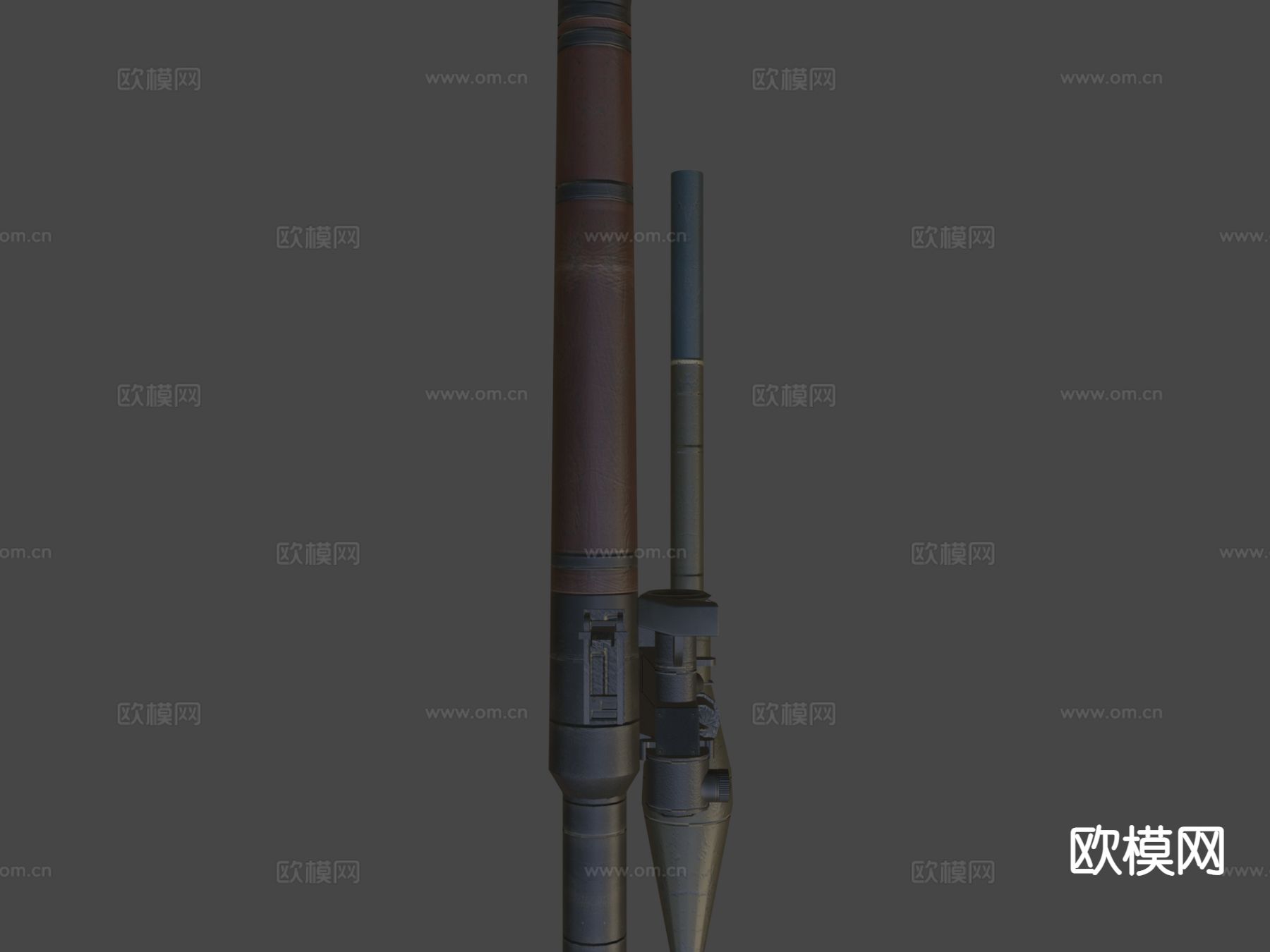 火箭筒 榴弹发射器3d模型