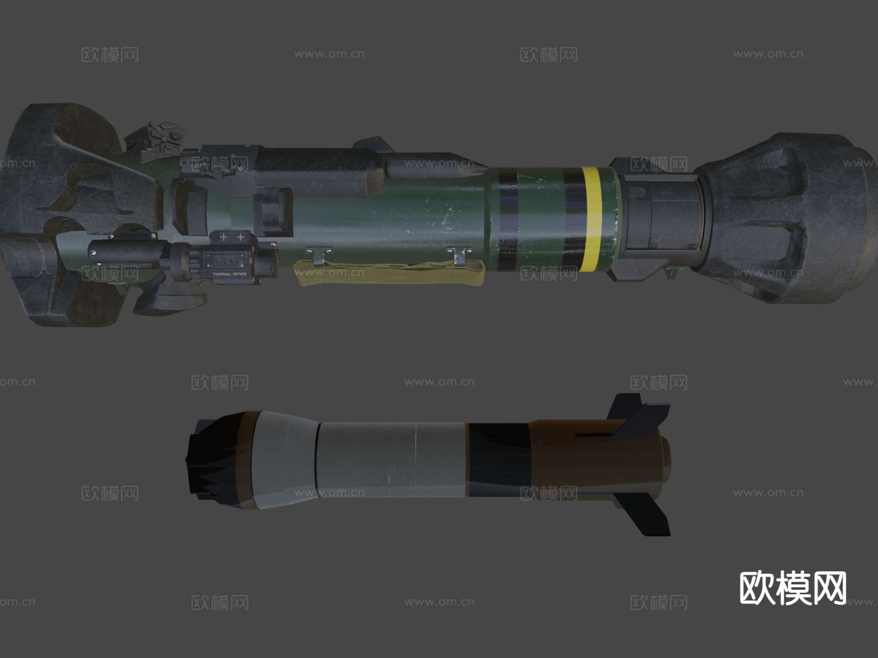 轻型反坦克武器3d模型