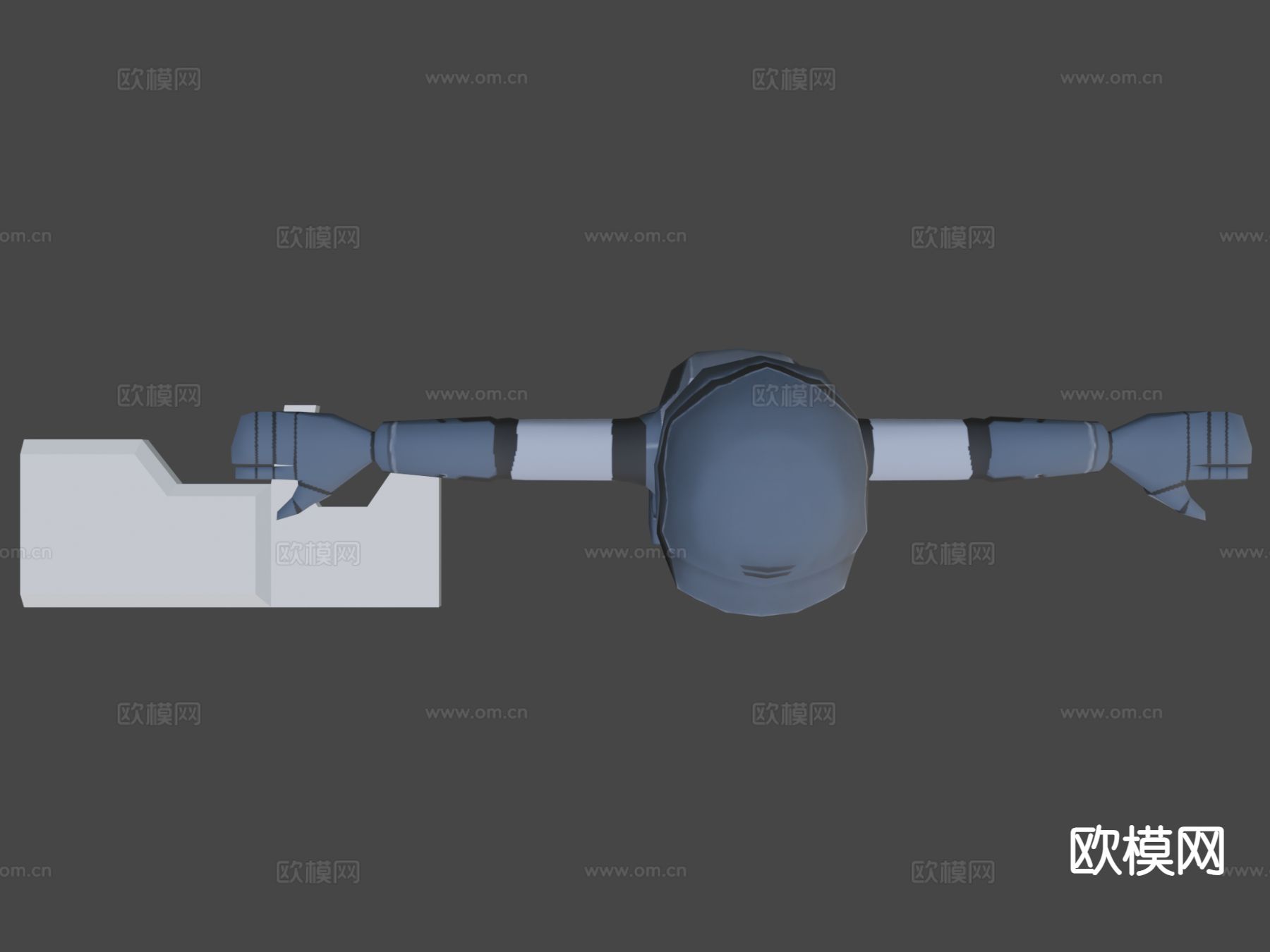 太空士兵 游戏人物3d模型