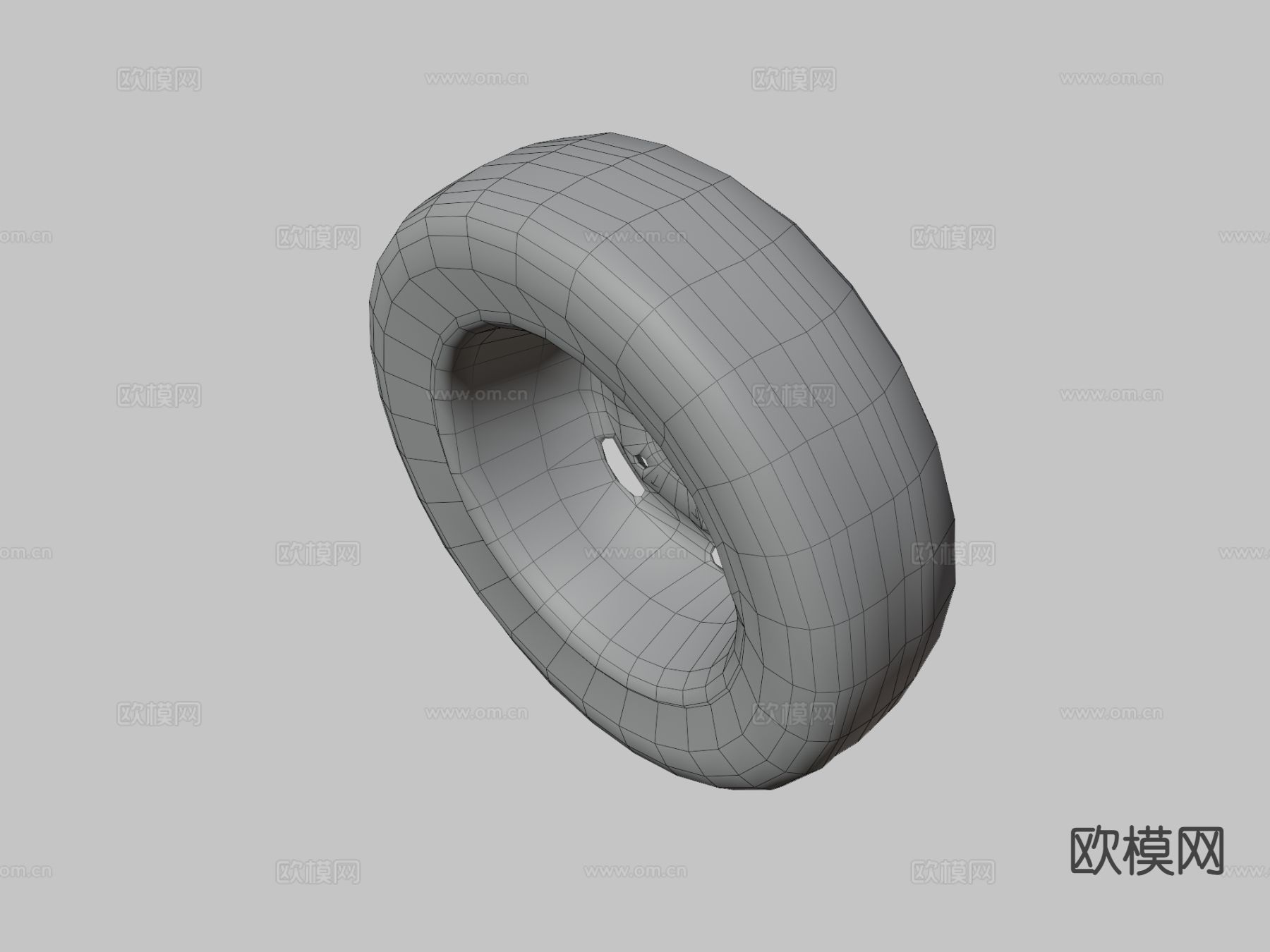 汽车轮胎 轮毂 车轮3d模型