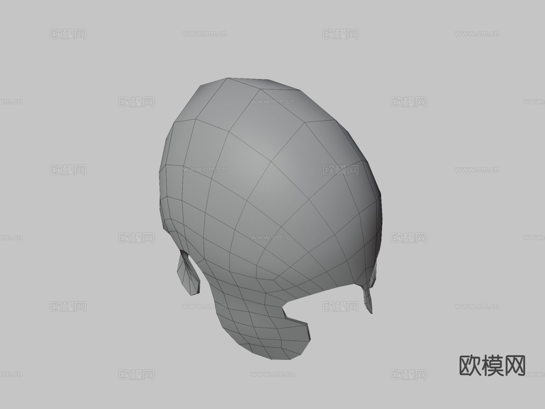 马其顿头盔 钢盔3d模型