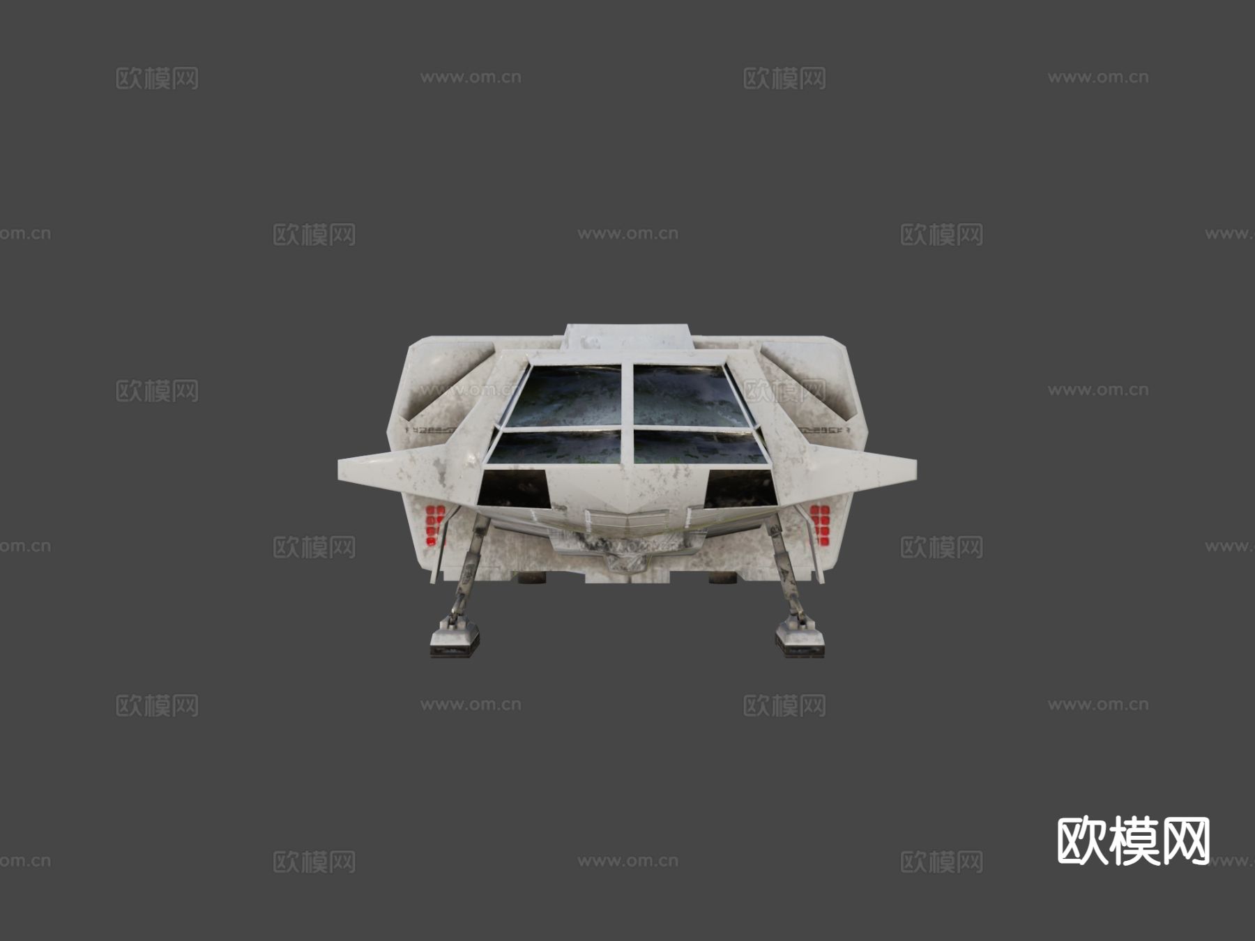 太空飞行器 战舰3d模型