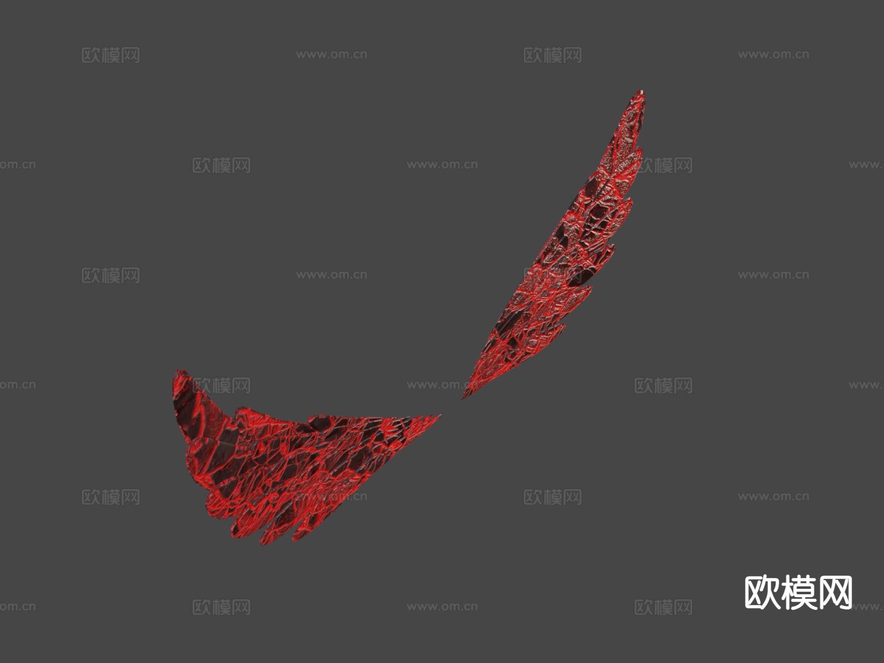 熔岩之翼 影视动漫3d模型