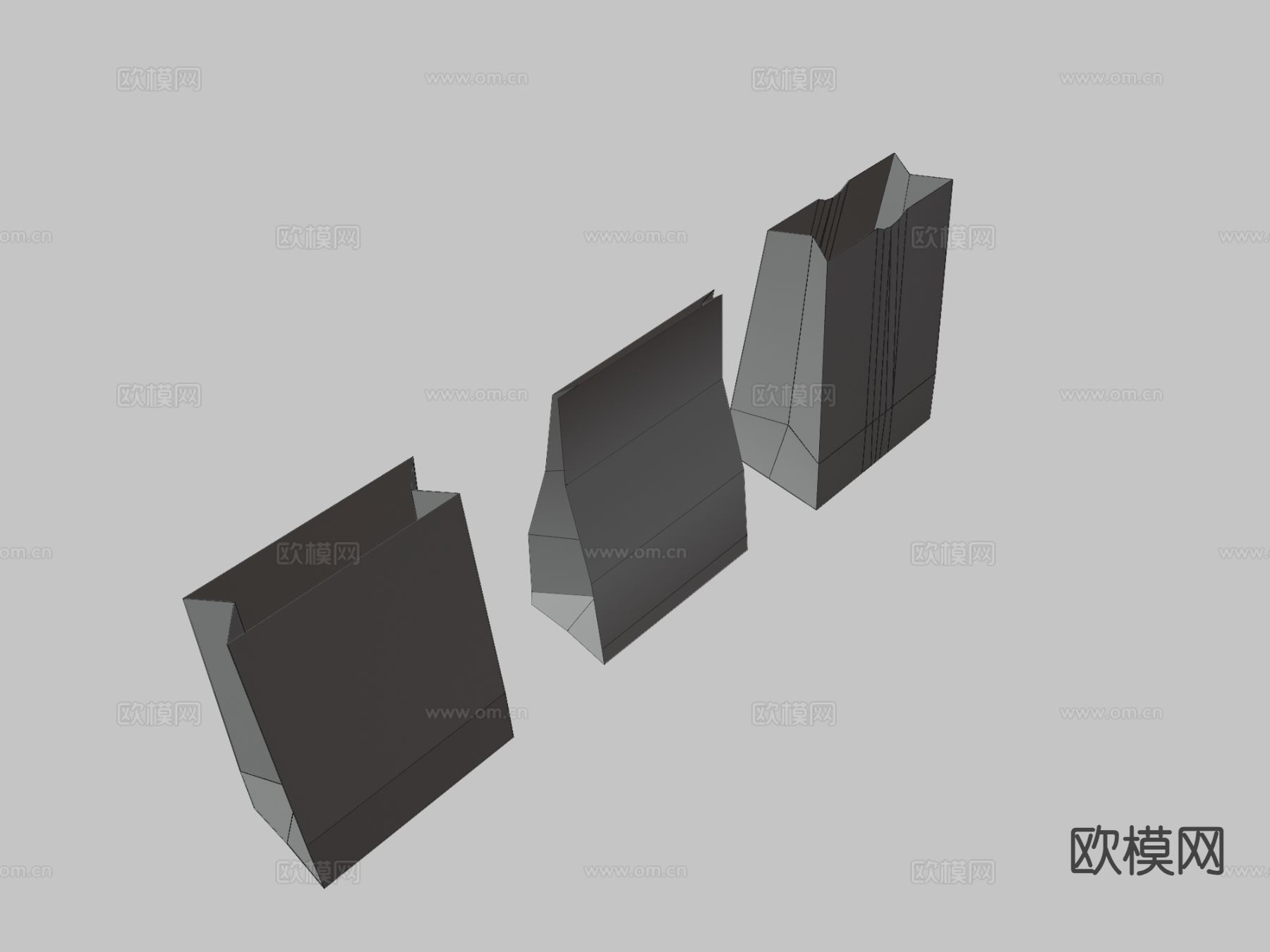 证据袋3d模型