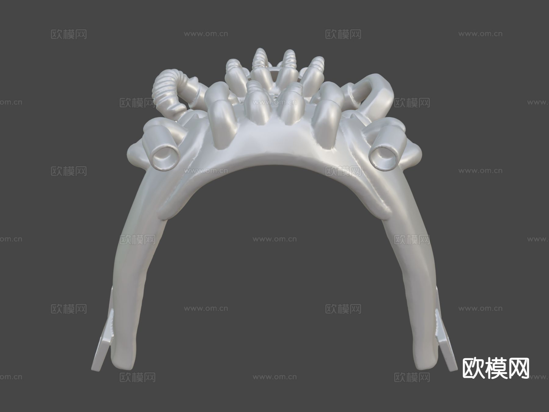 蝙蝠侠风格隔离面具3d模型