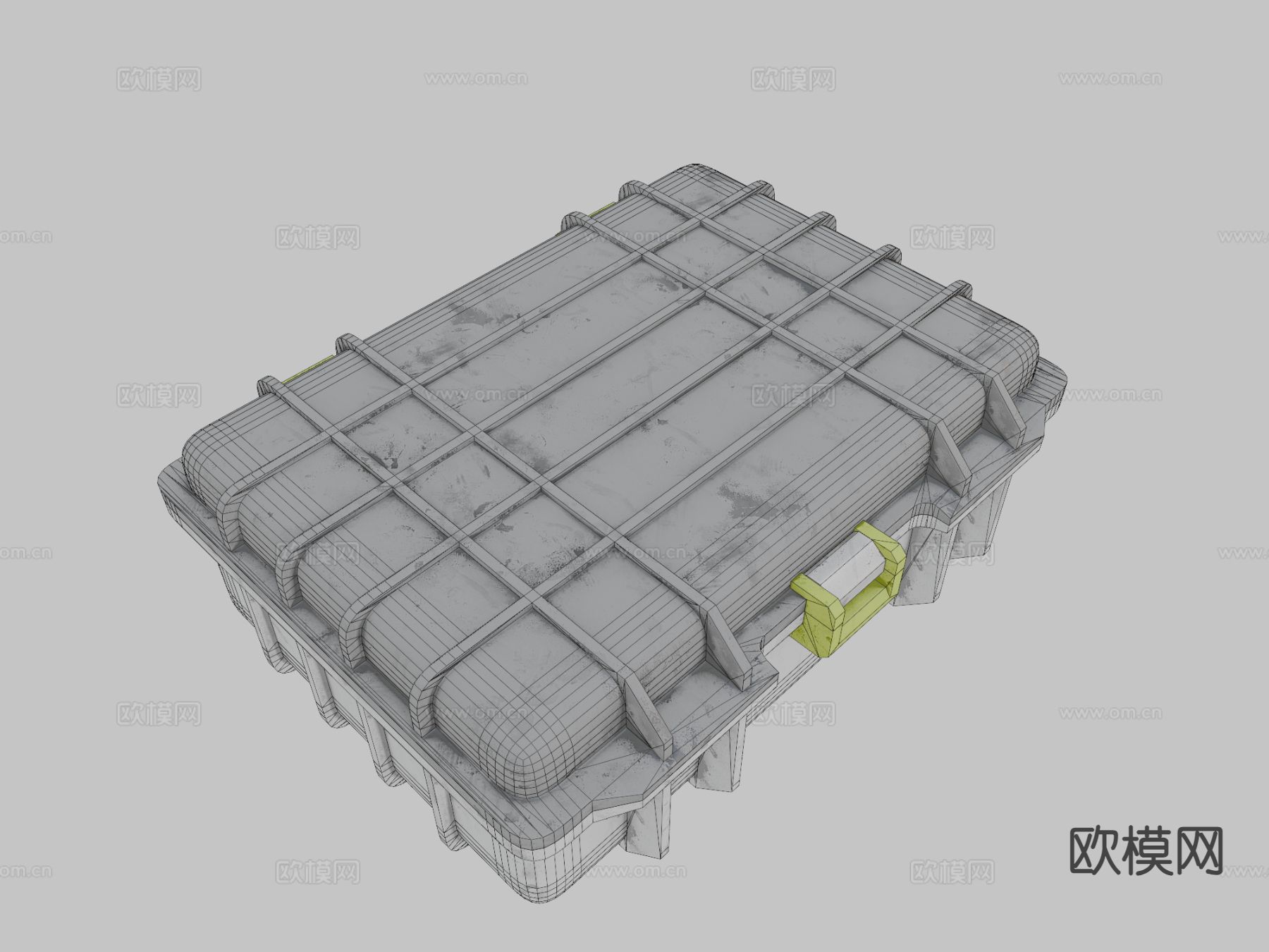 板条箱 工具箱 盒子3d模型