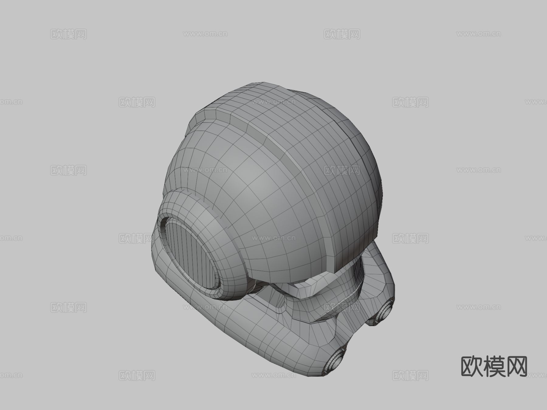 克隆飞行员头盔 星球大战头盔3d模型