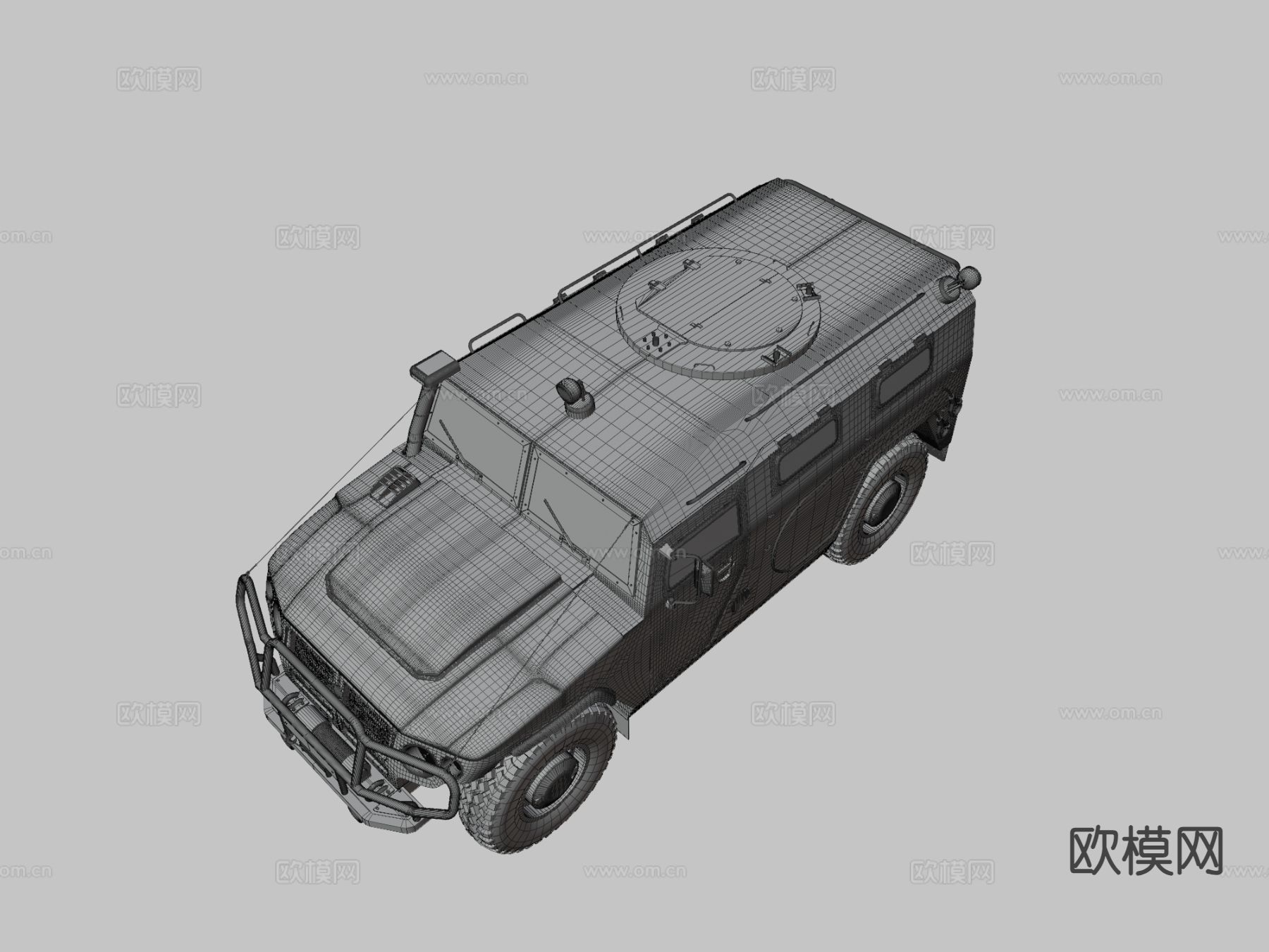 汽车 吉普车 运输车3d模型