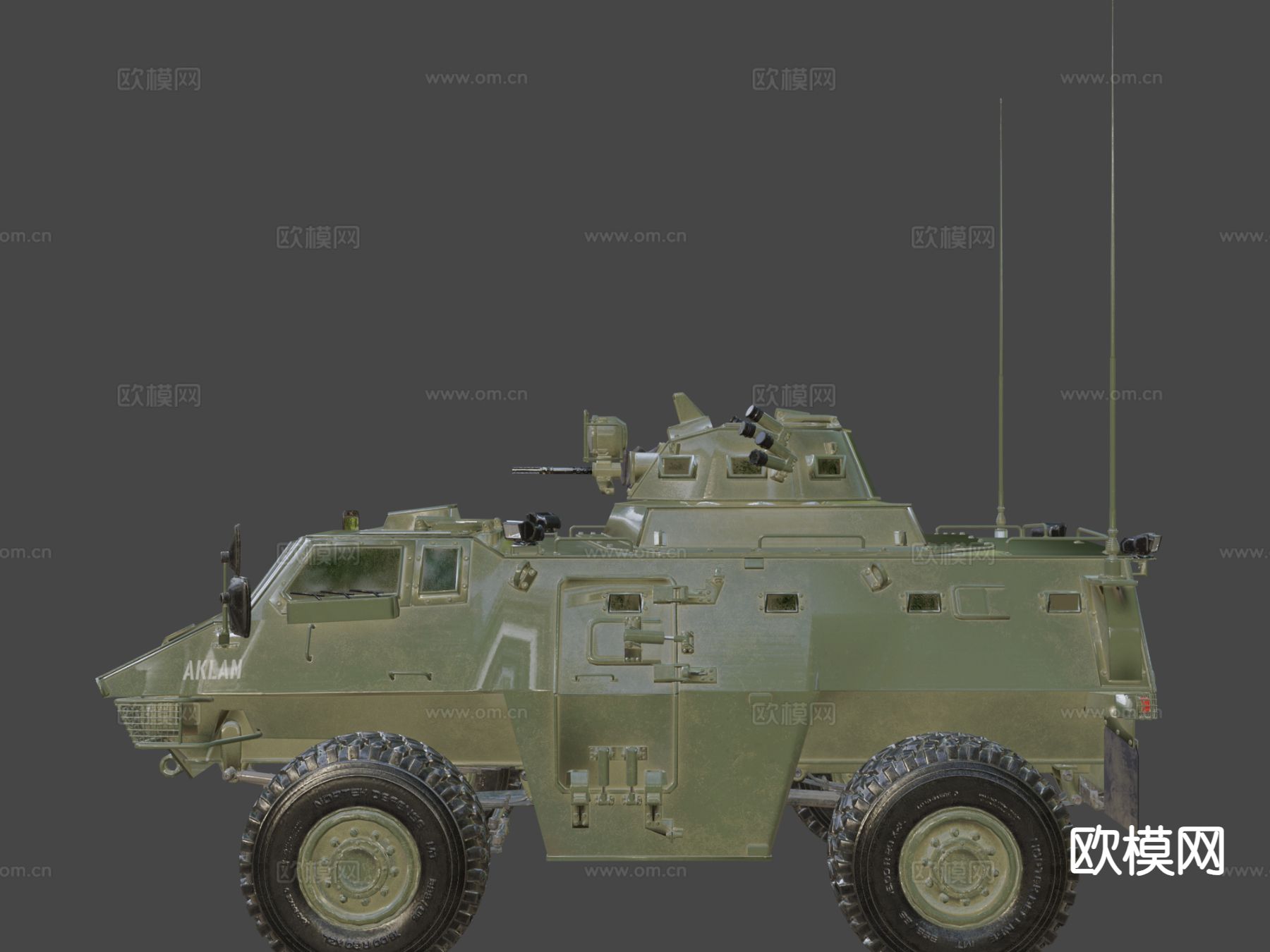 桑基辛巴装甲运兵车3d模型