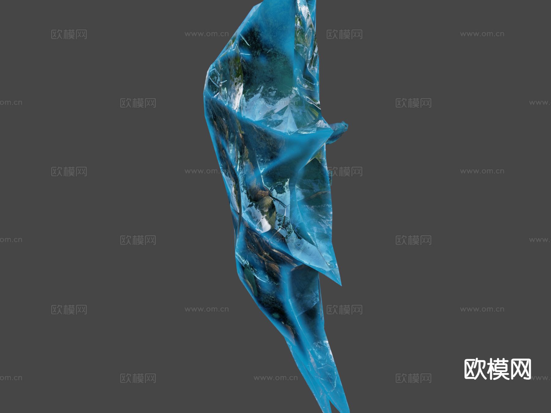 冰魔法石3d模型下载（渲染图5）
