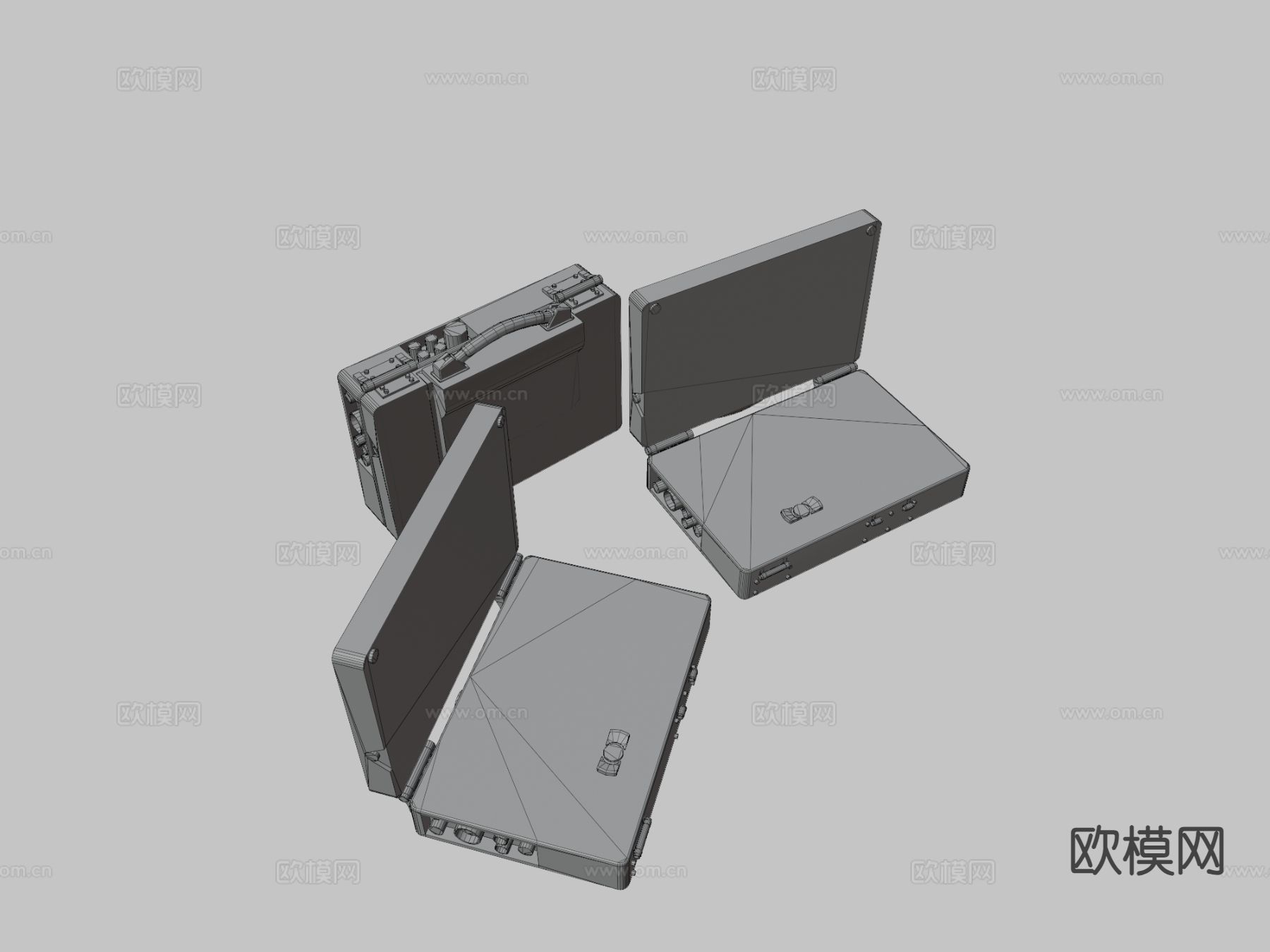 电报机 发电机 军用物品3d模型