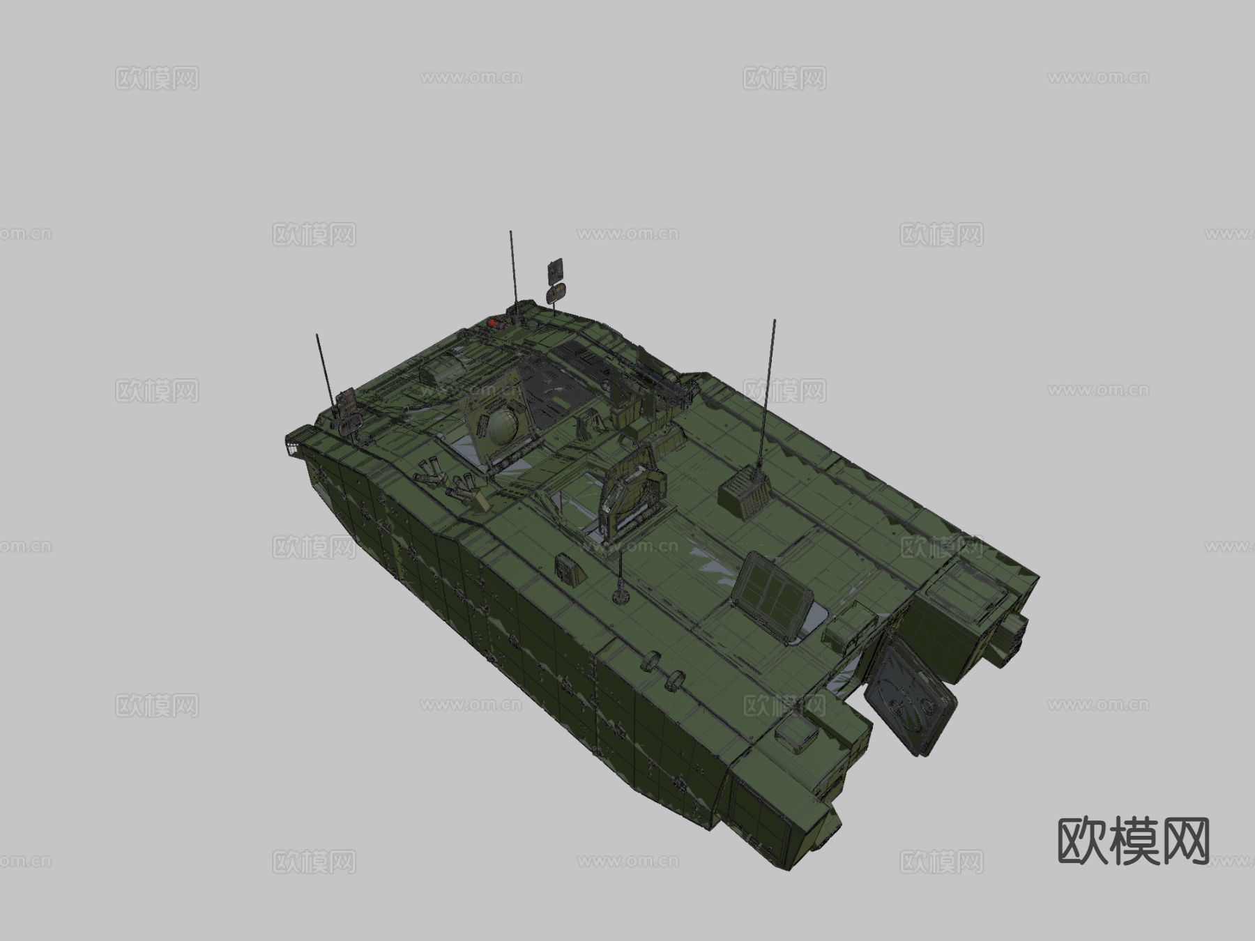 Ares装甲车3d模型