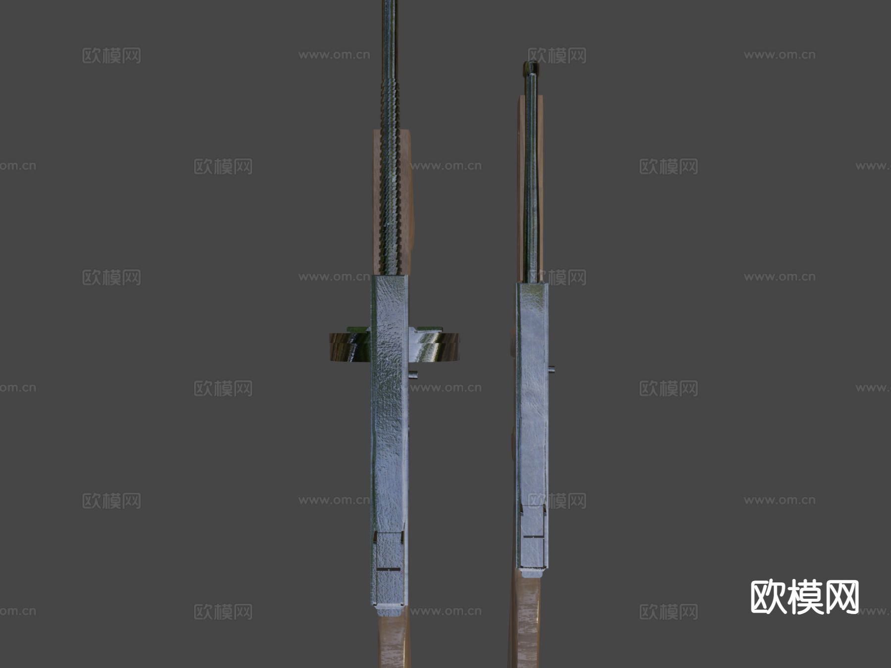 汤姆森冲锋枪 枪支 枪械3d模型