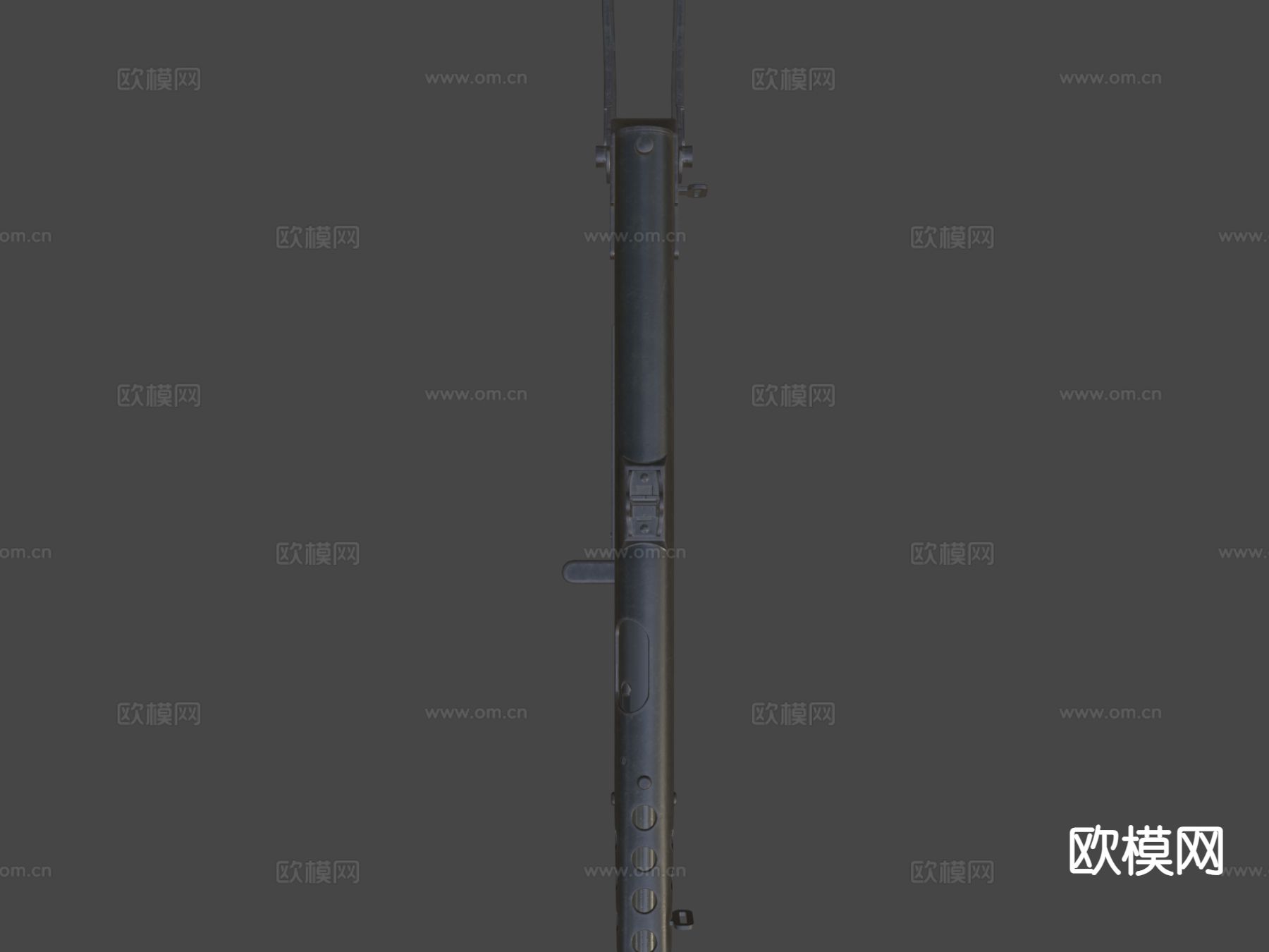 PPS43冲锋枪 游戏武器3d模型