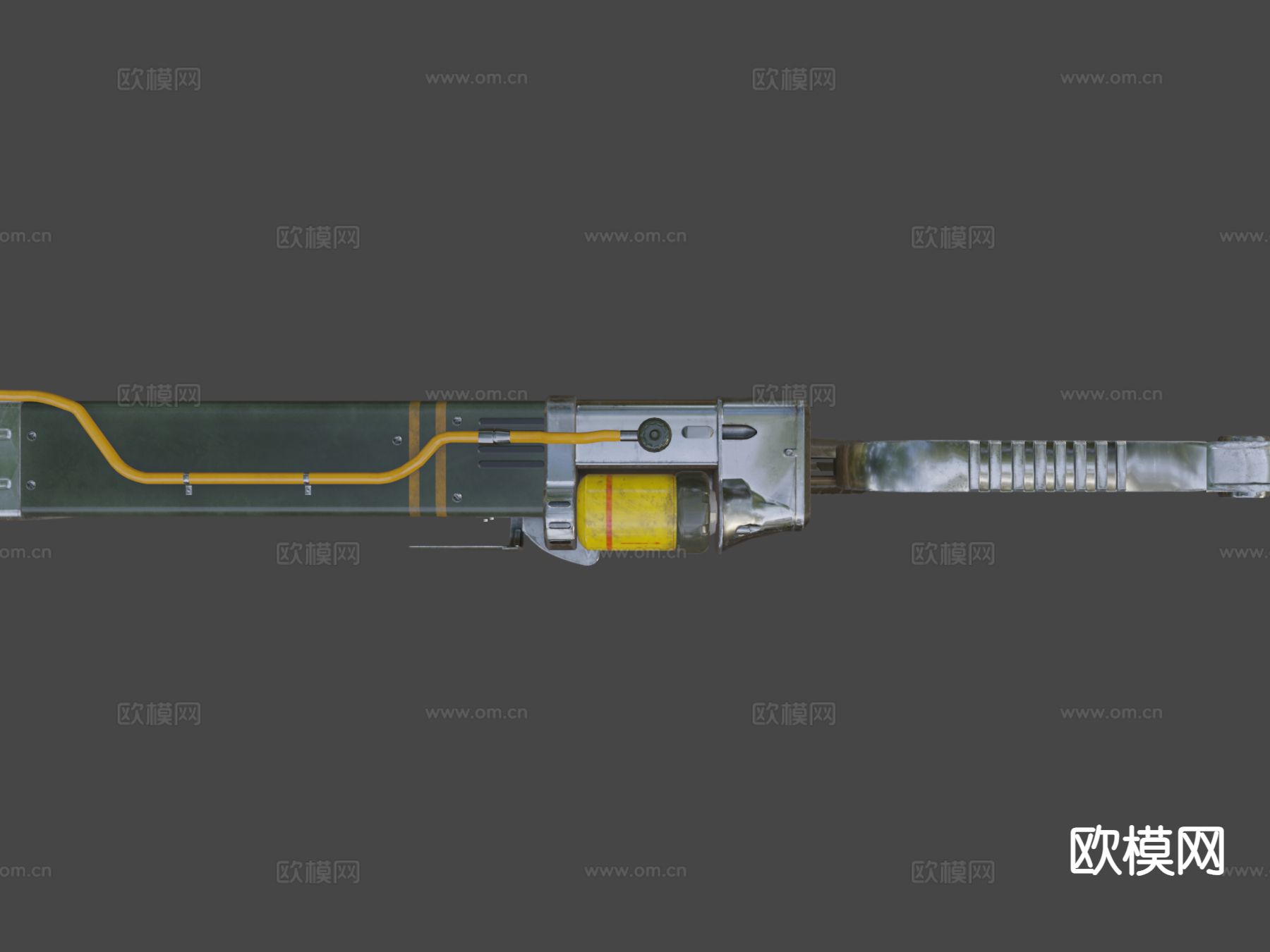 AER9激光步枪 枪支 枪械 武器3d模型