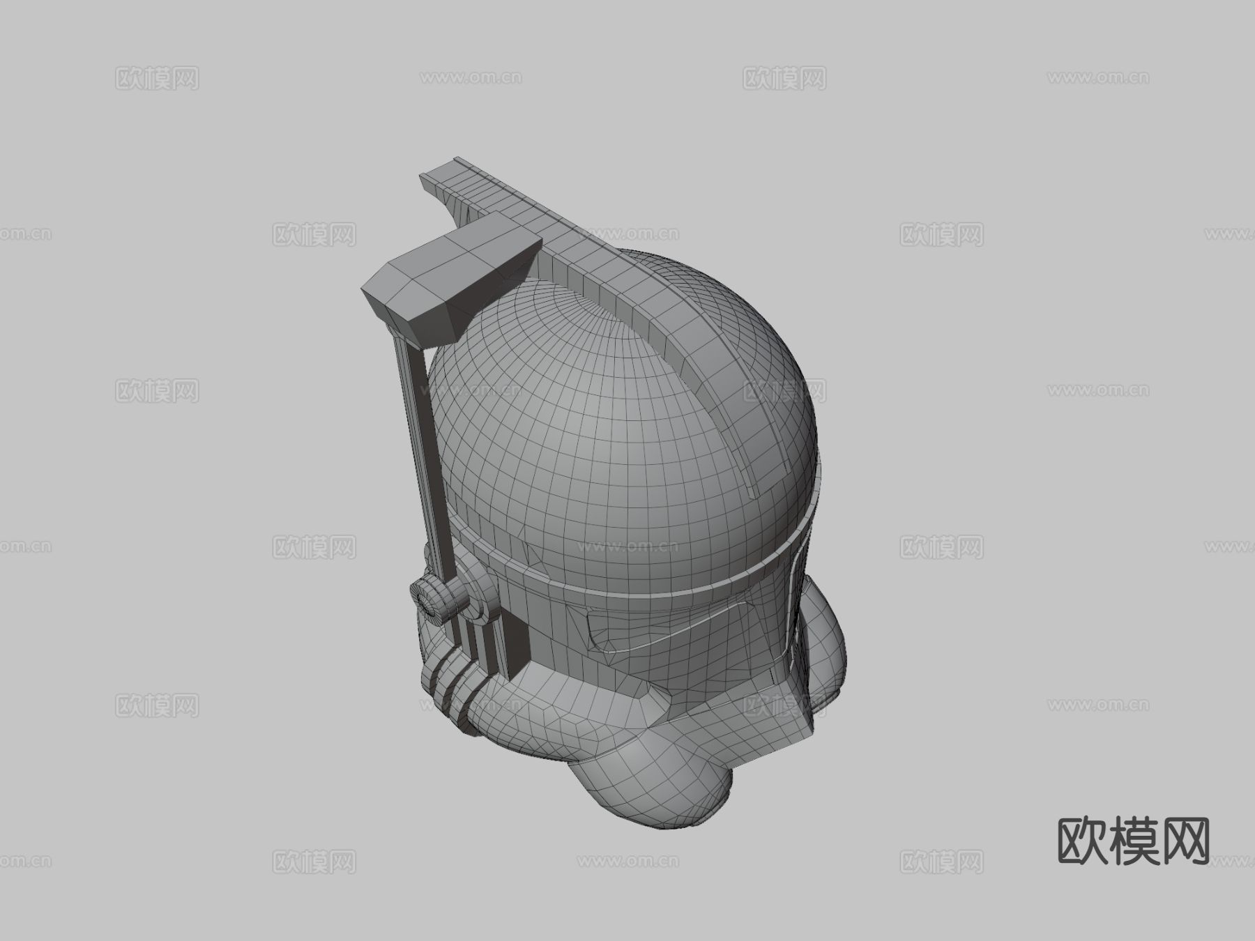 星球大战士兵五号头盔3d模型