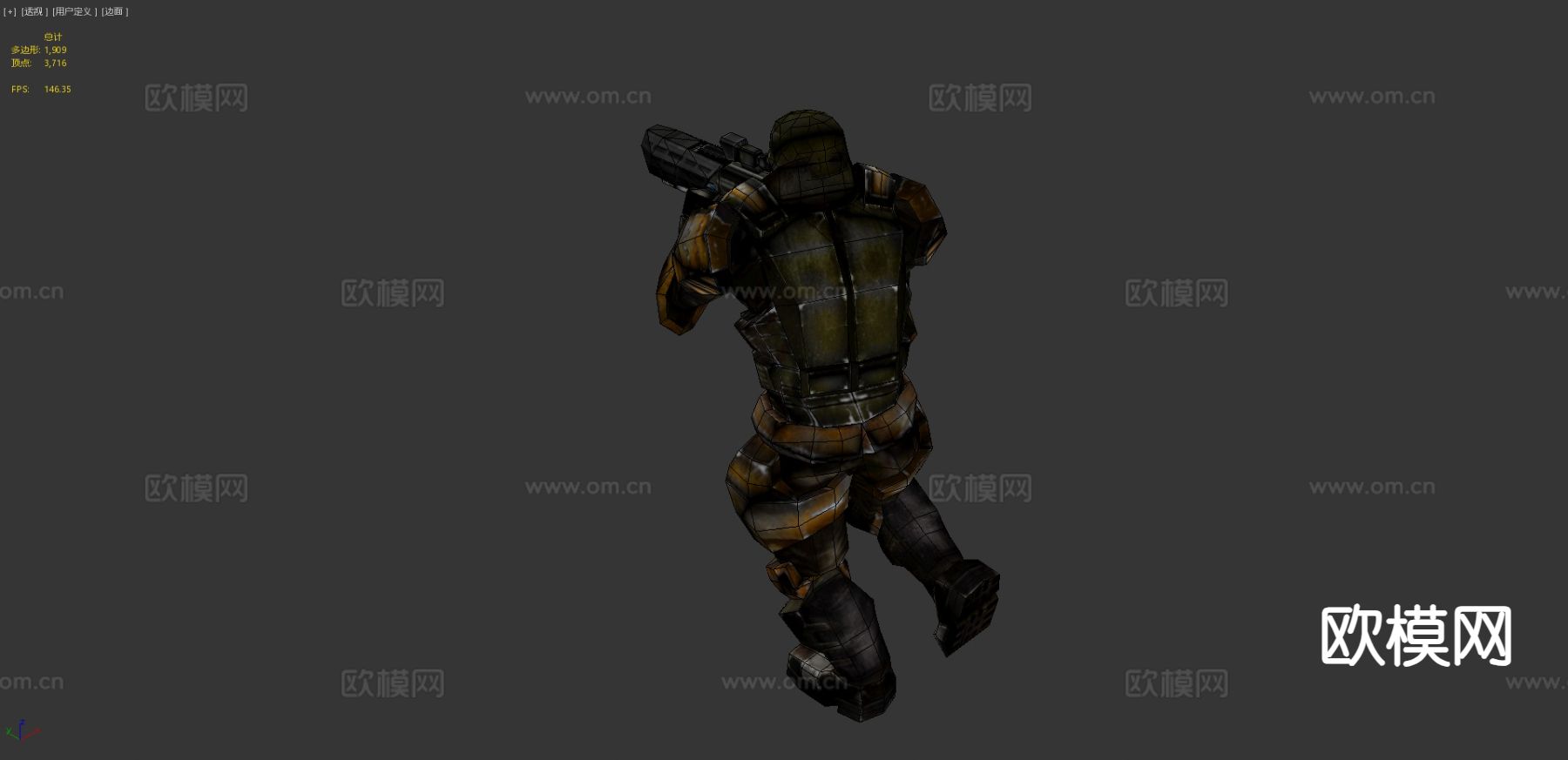 DRT - 士兵Josh 游戏人物 军人3d模型