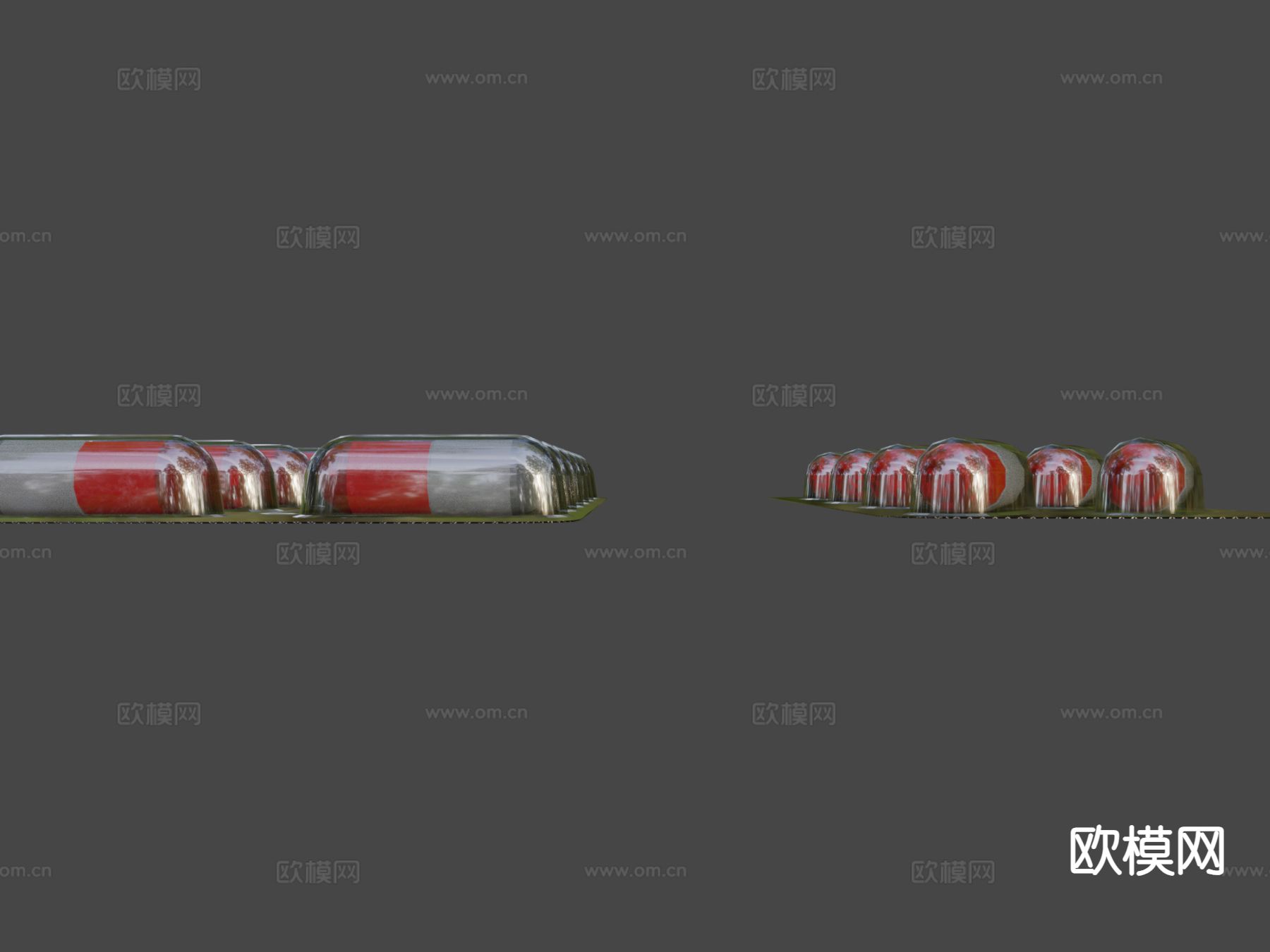 水泡药丸 胶囊 药品3d模型下载（渲染图4）