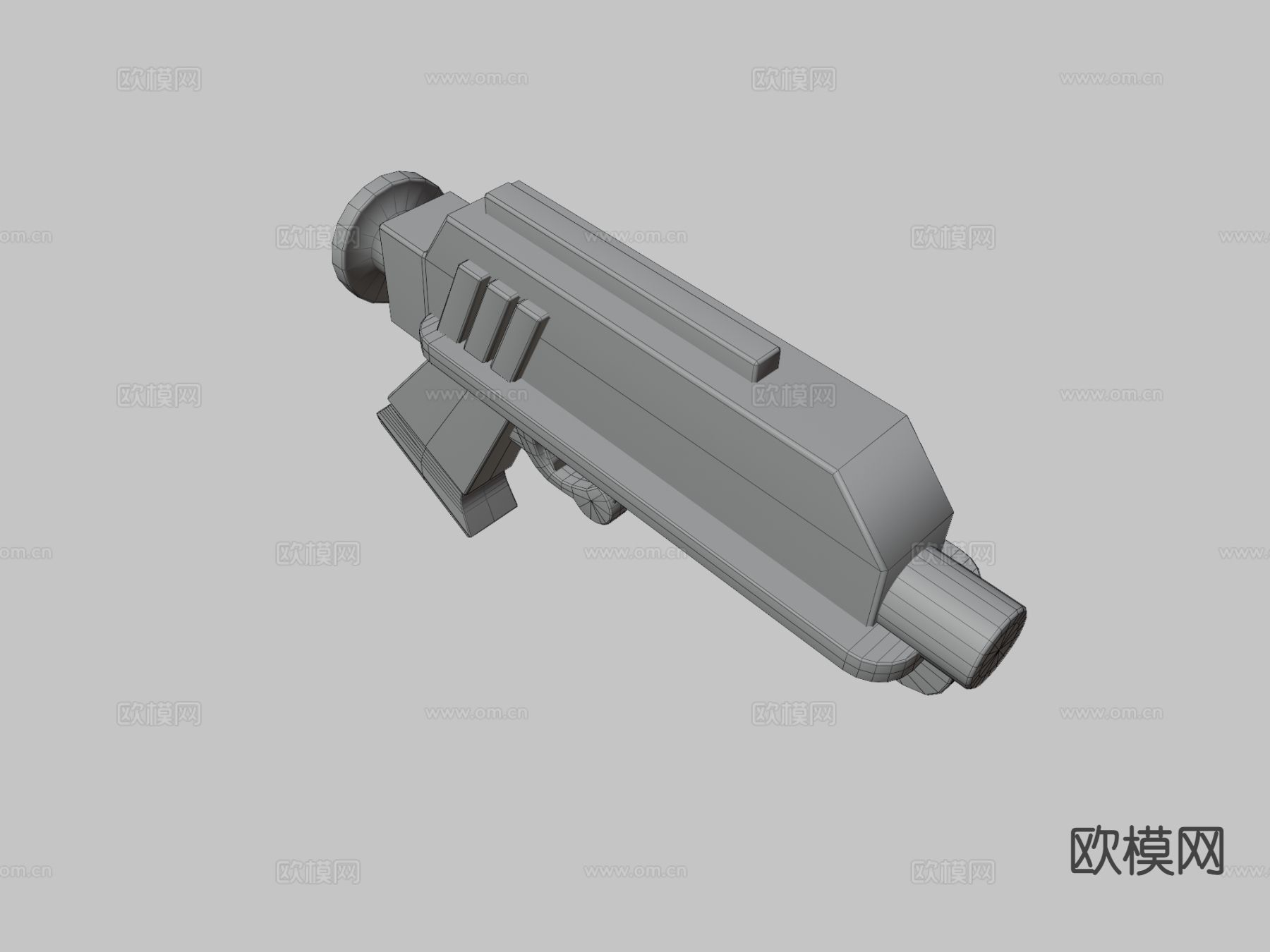 DC-17爆破手枪 动漫道具3d模型