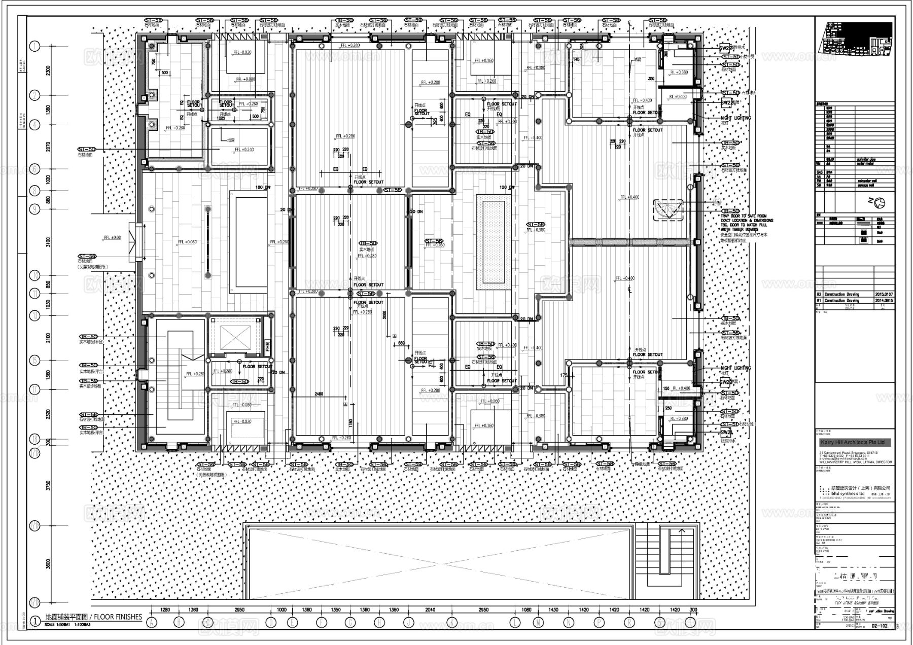 65套民宿酒店设计CAD图纸下载（渲染图8）