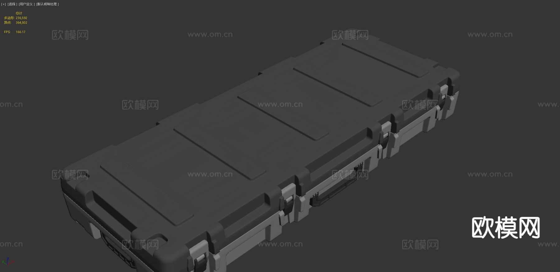 科幻集装箱 军用集装箱3d模型