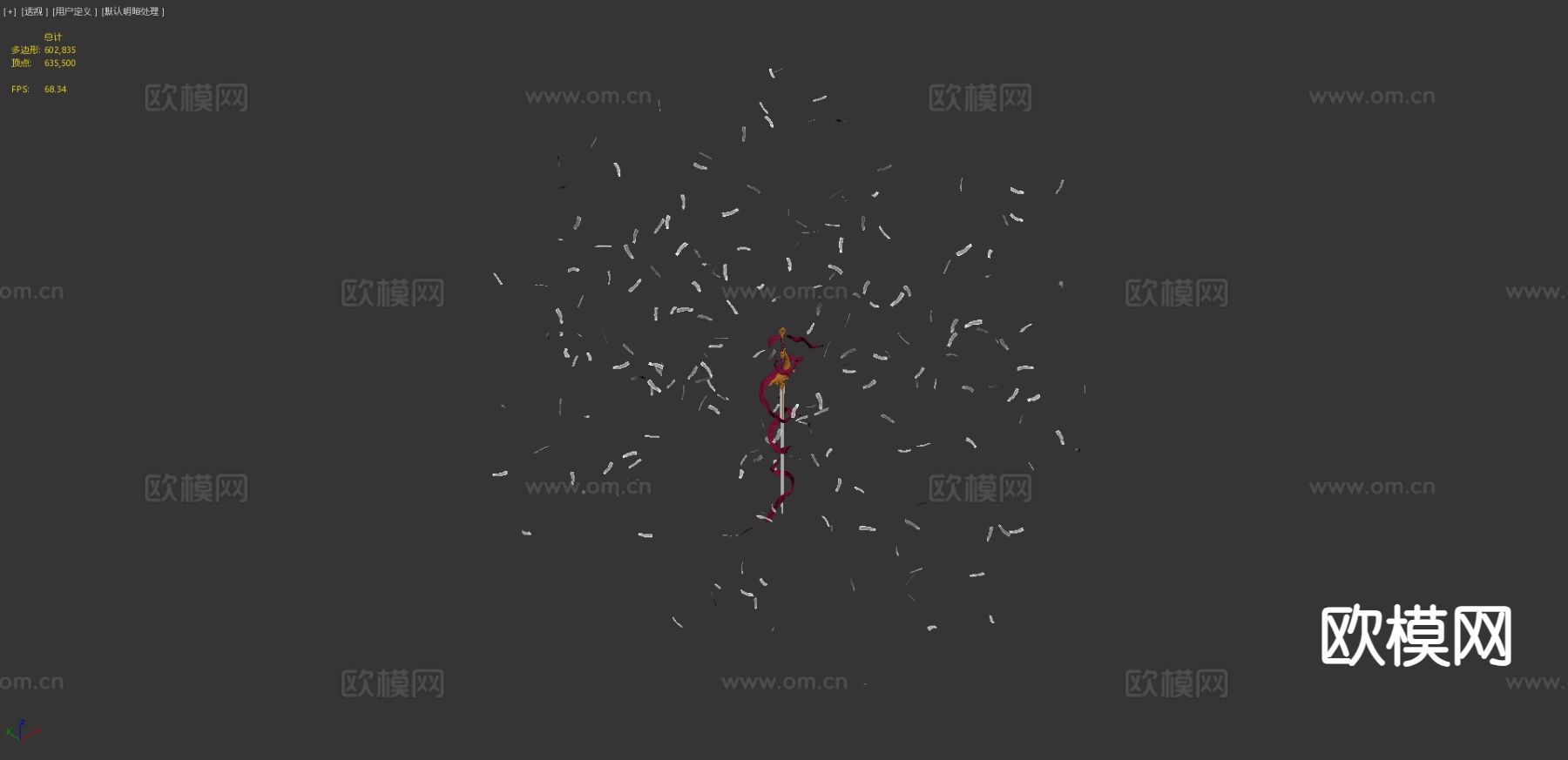 游戏剑 游戏武器3d模型