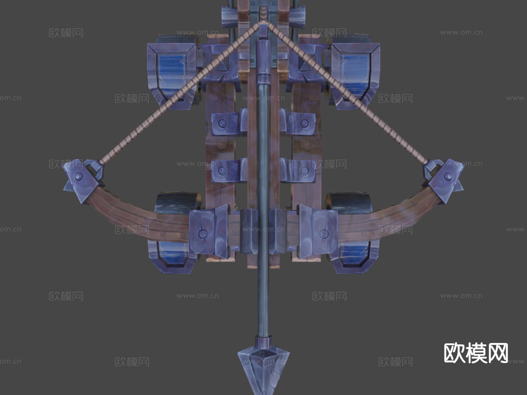 战争机器 - 弓弩 游戏道具 动漫道具3d模型