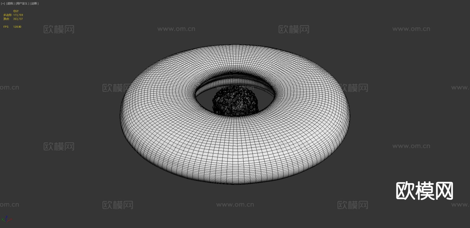 核蘑菇云3d模型