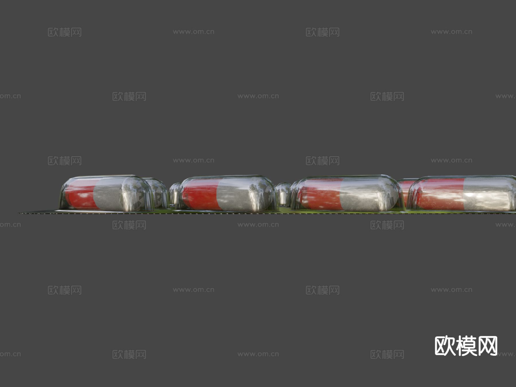 水泡药丸 胶囊 药品3d模型下载（渲染图7）