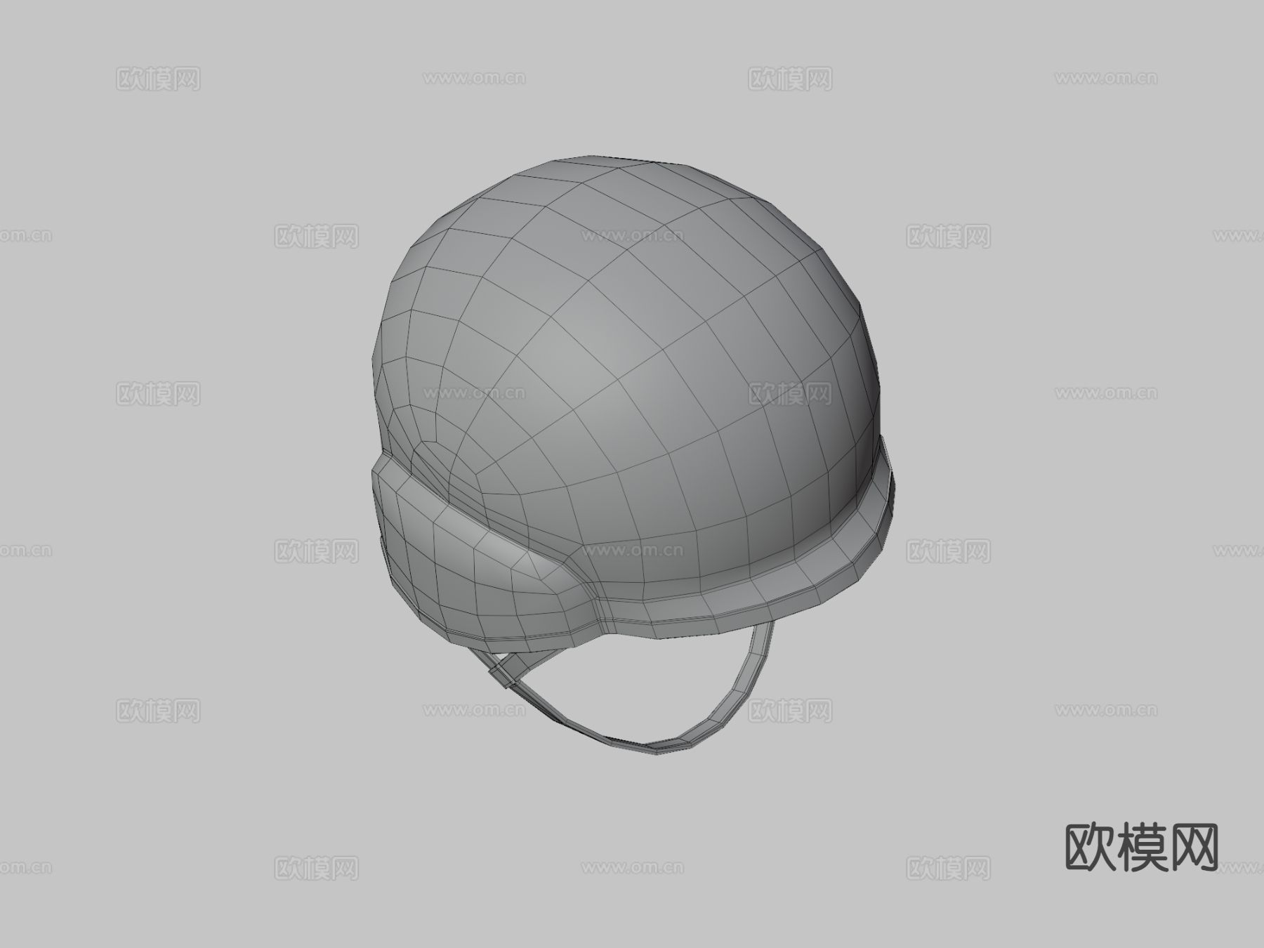 战斗头盔 游戏道具3d模型