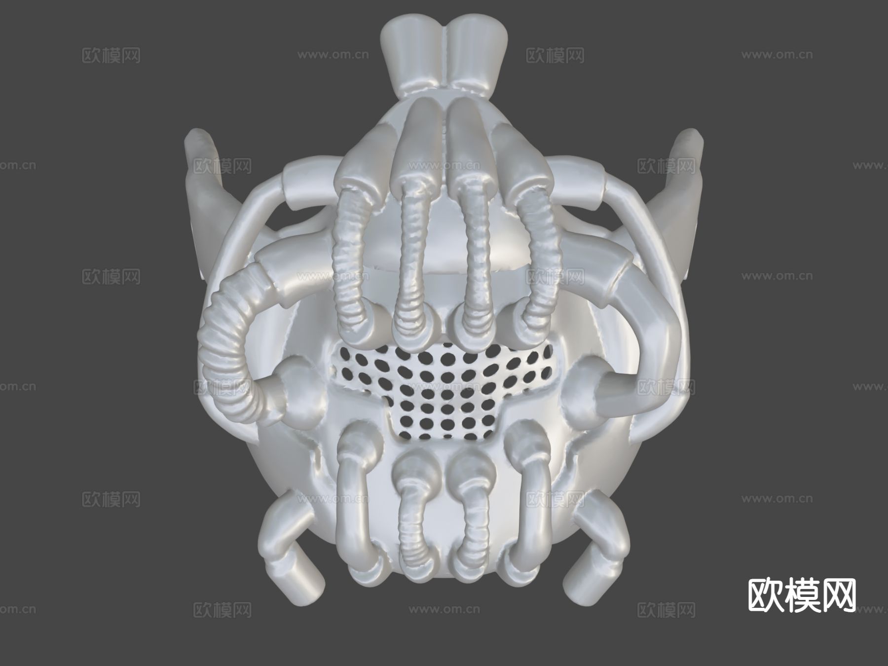 蝙蝠侠风格隔离面具3d模型