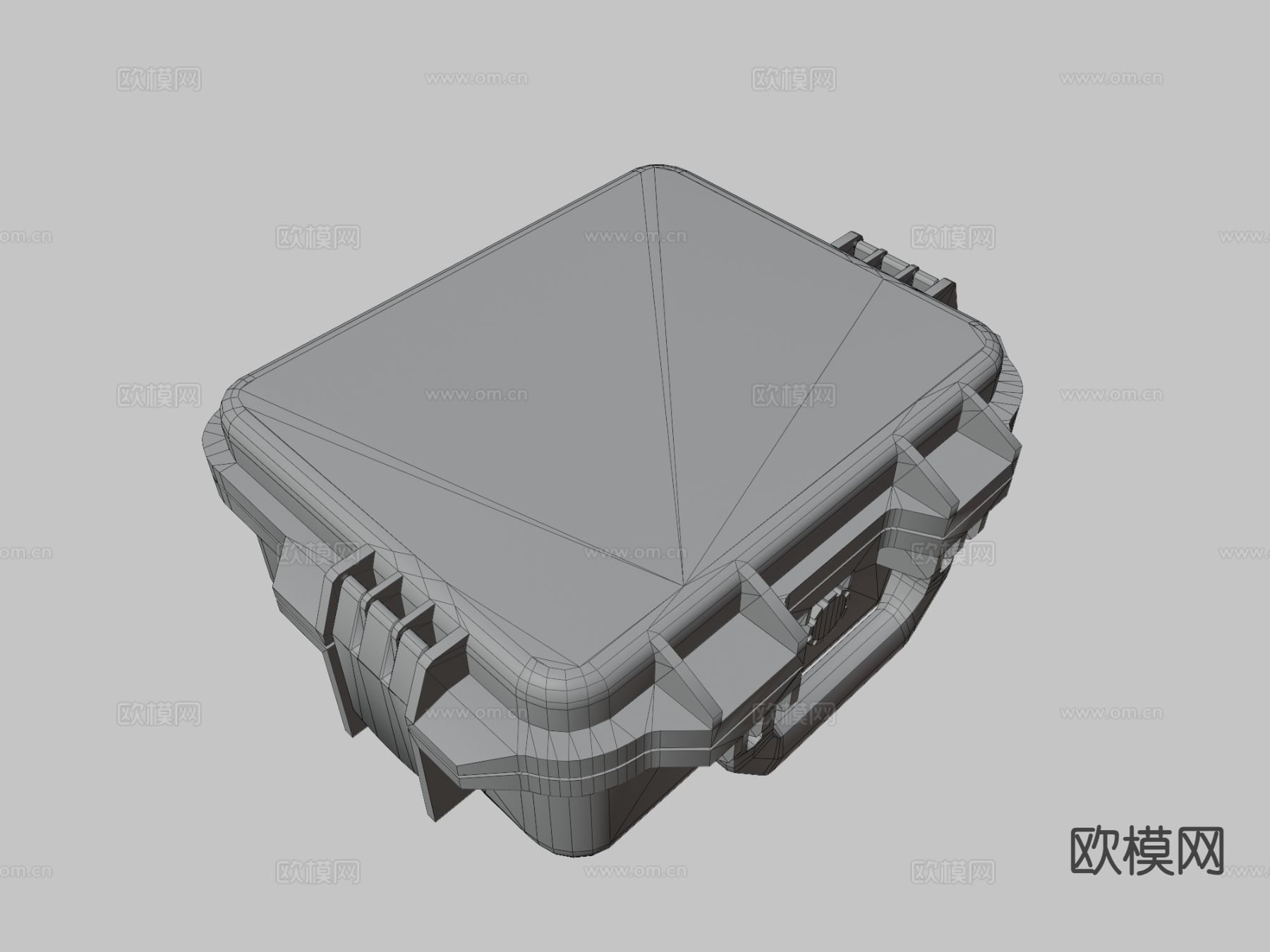 弹药箱 子弹箱3d模型