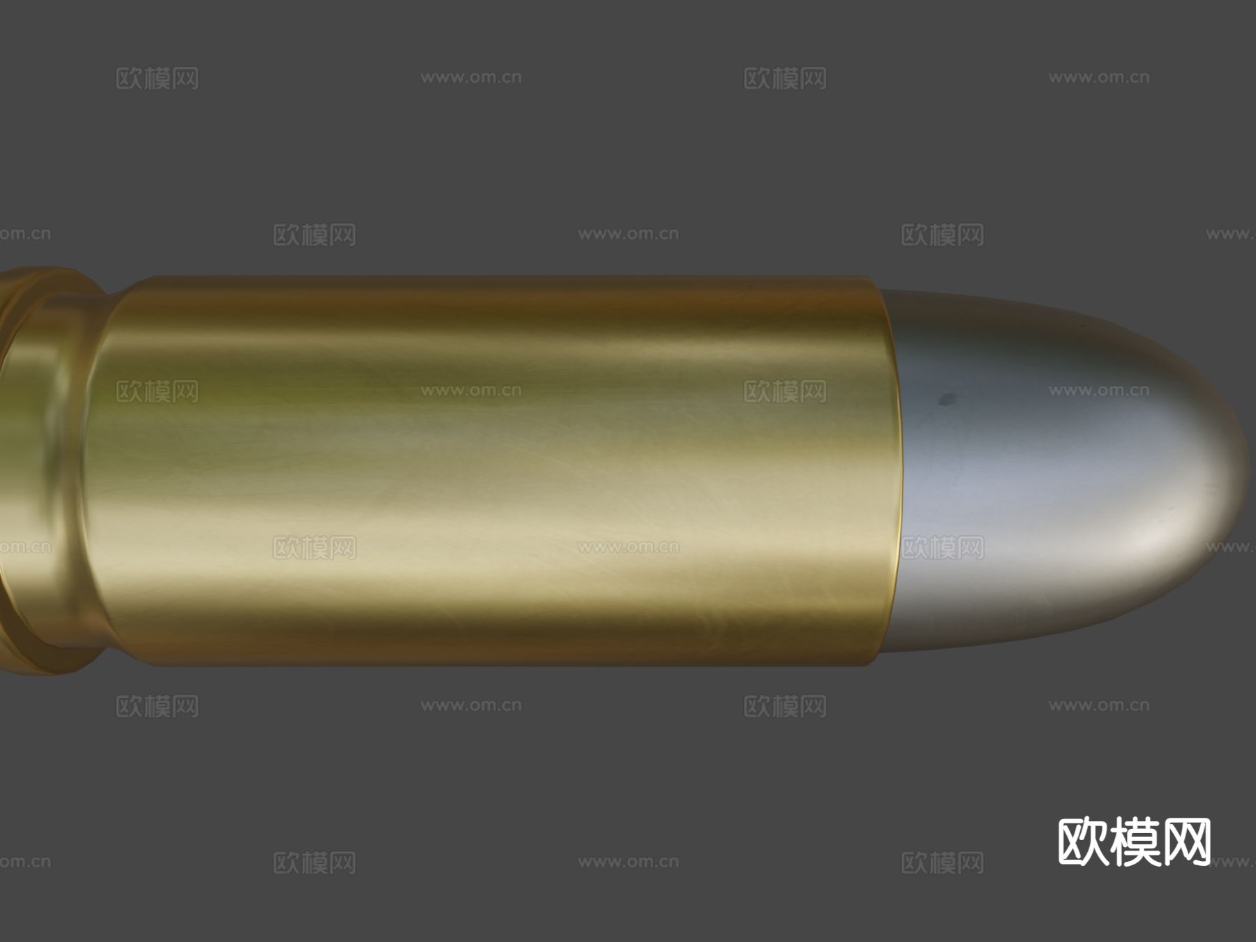 子弹9x19mm3d模型