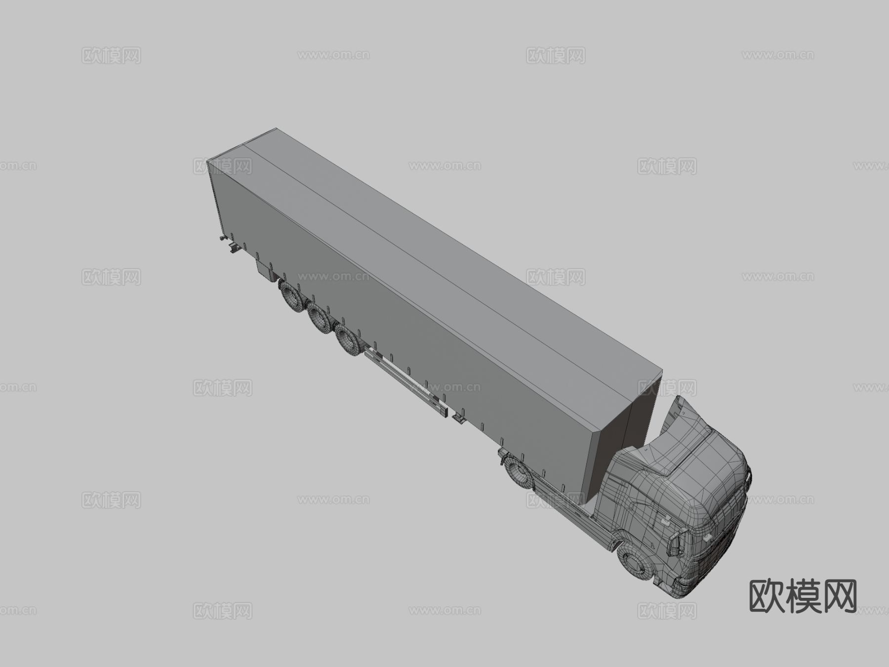 运输车 卡车 汽车3d模型