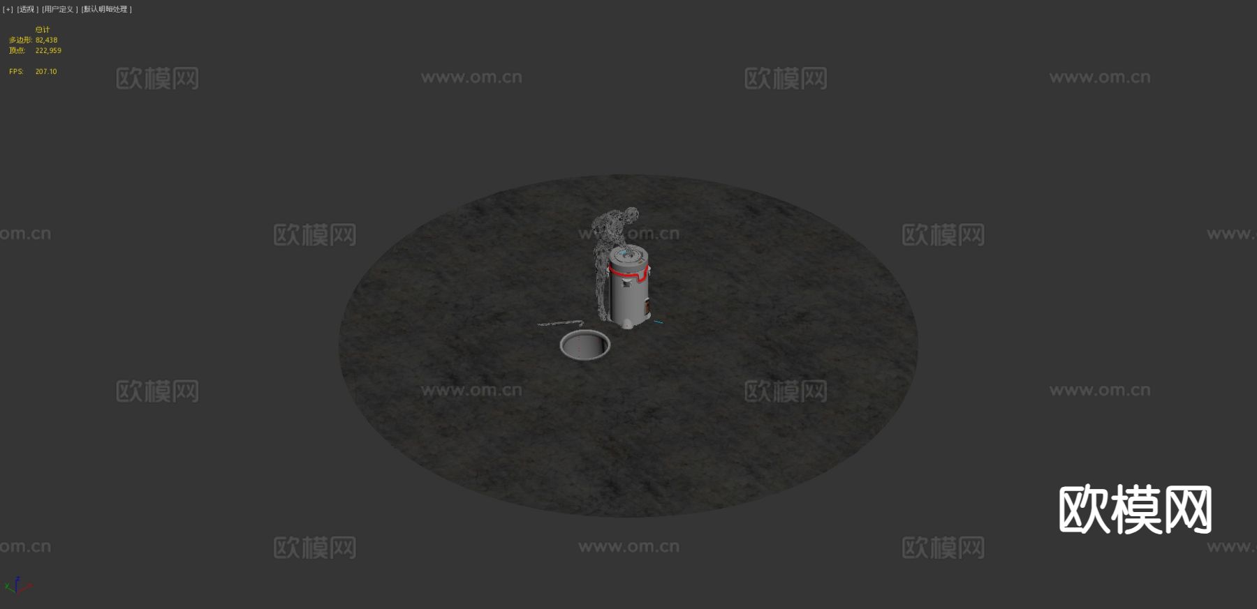 星际公民机器人3d模型