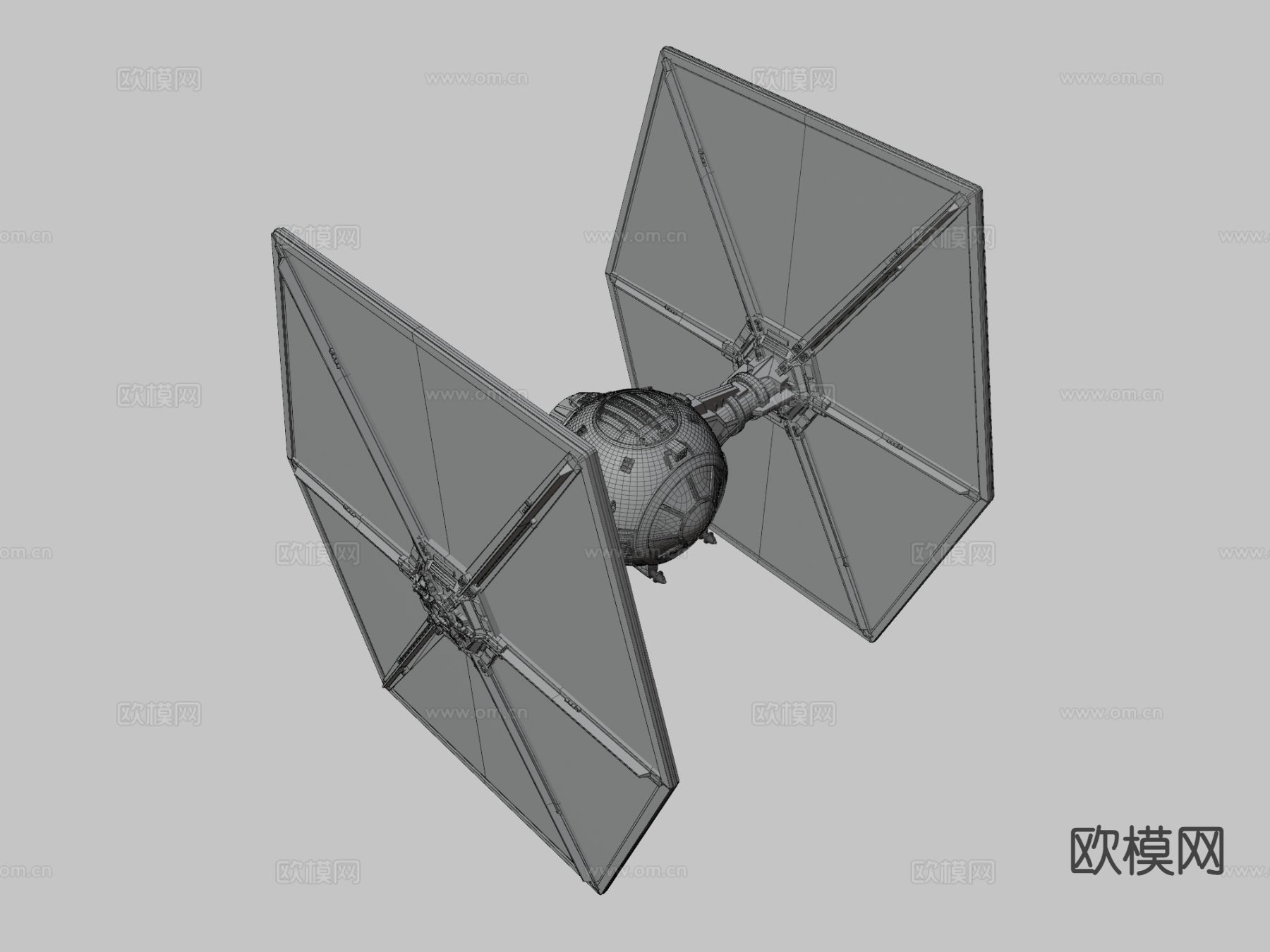 科幻战斗机 飞行器 战舰3d模型