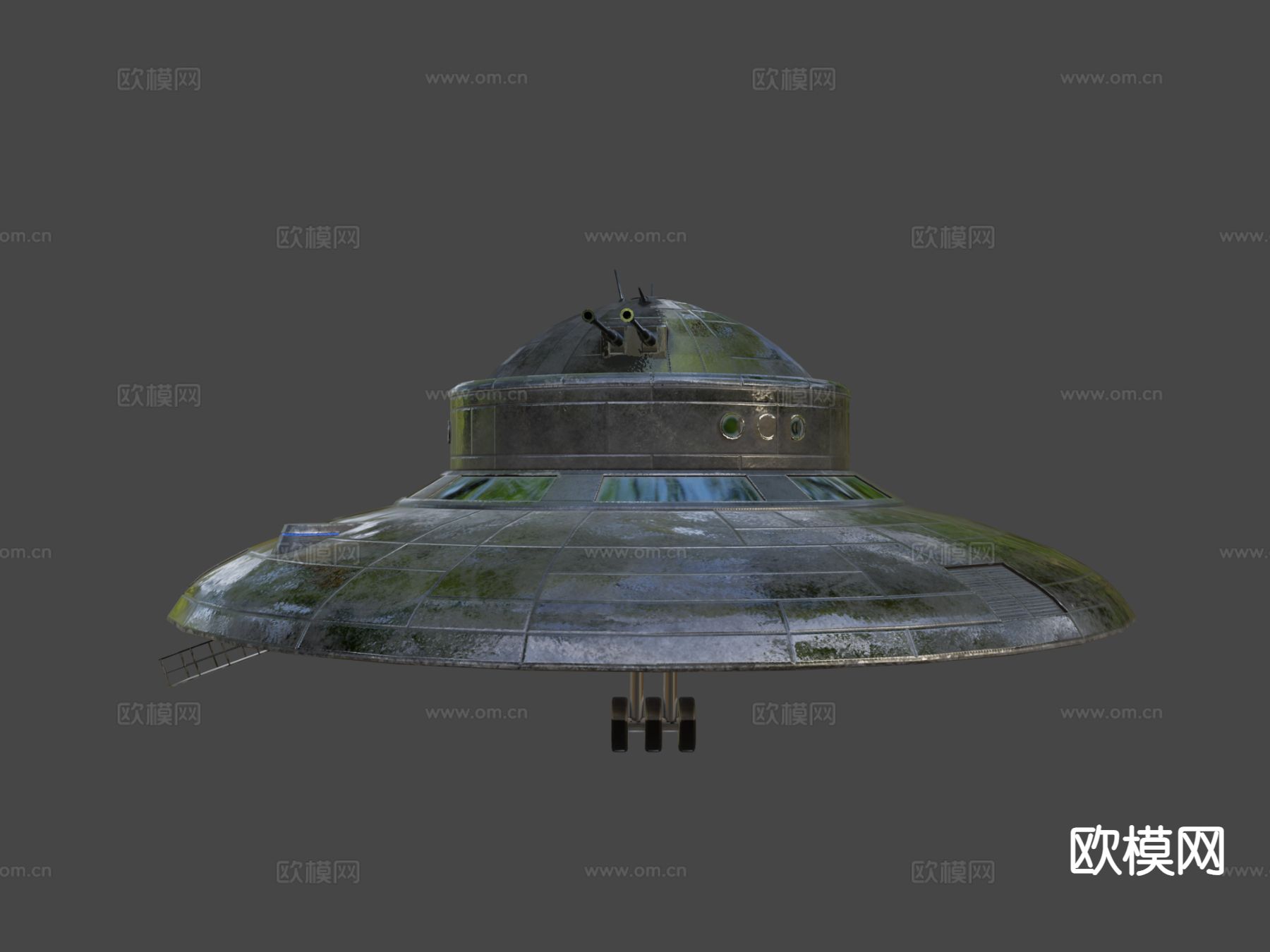 德国WW2 UFO3d模型