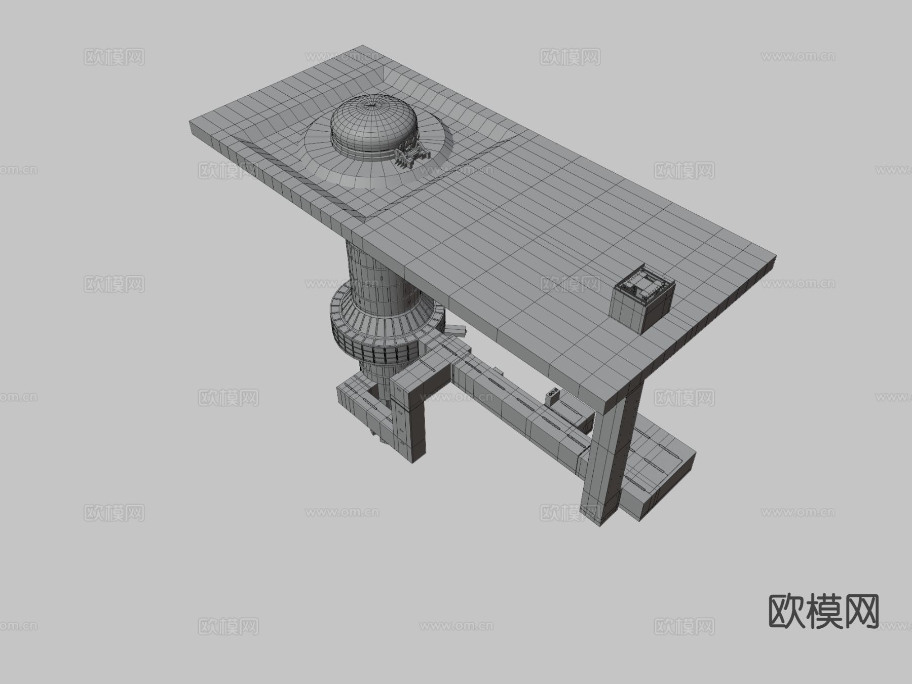 地下火箭 武器 导弹3d模型