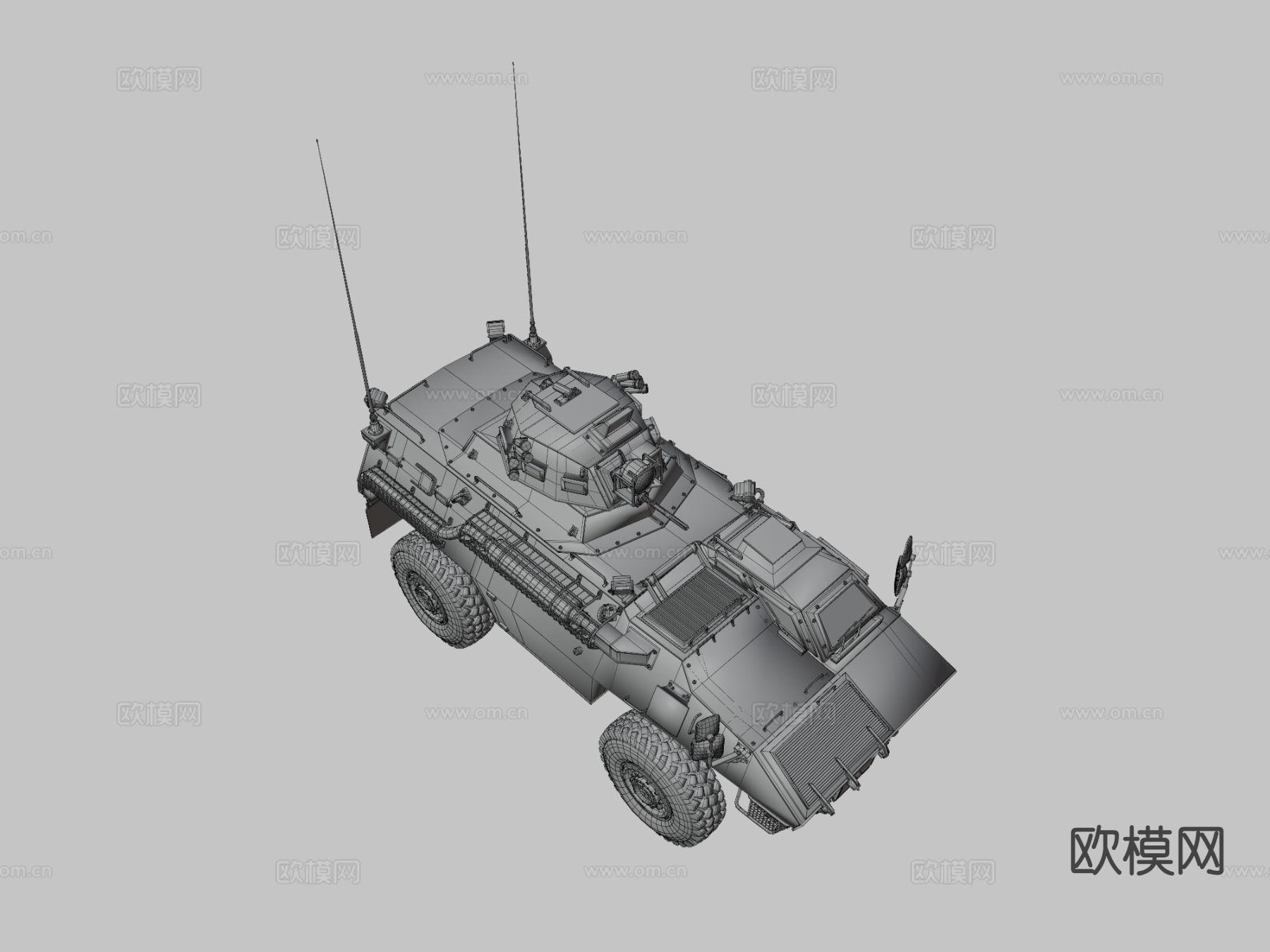 桑基辛巴装甲运兵车3d模型