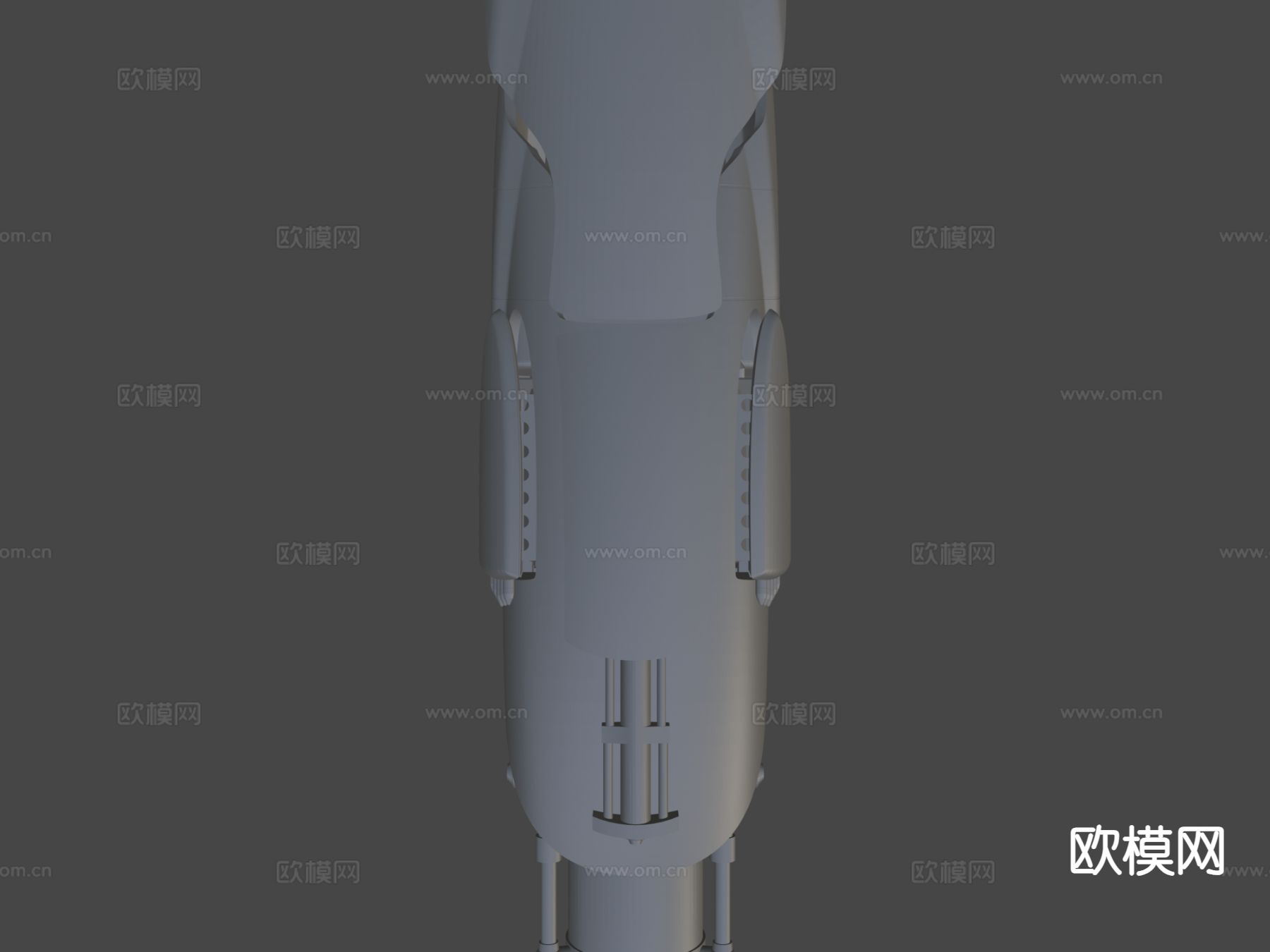 概念手枪 科幻枪支 游戏道具3d模型