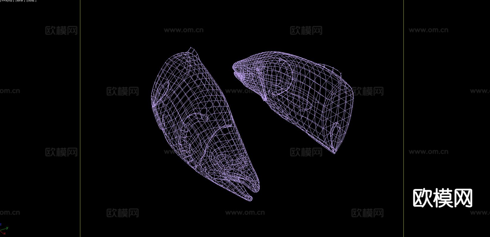 鱼类 鱼肉 海鱼3d模型