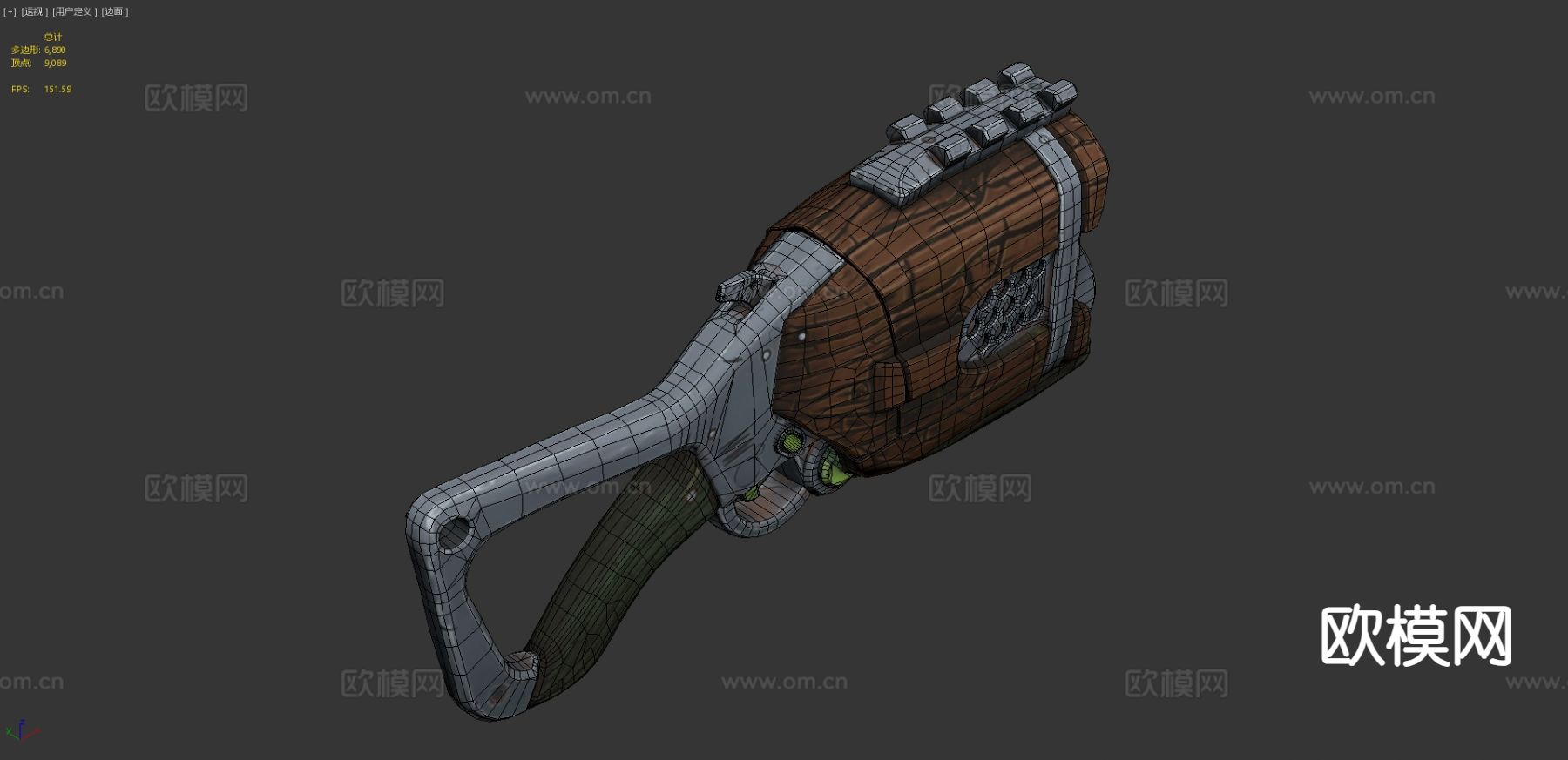 霰弹枪3d模型