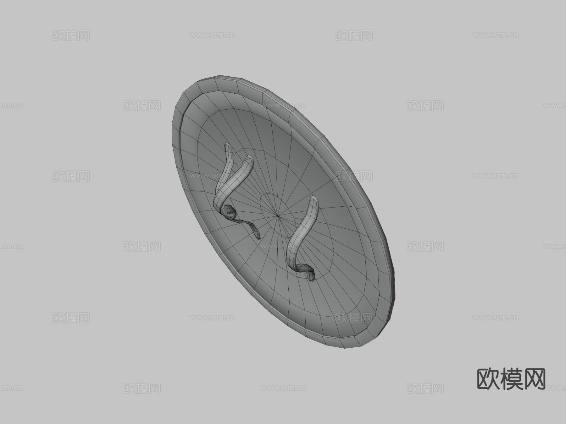 维京太阳盾3d模型