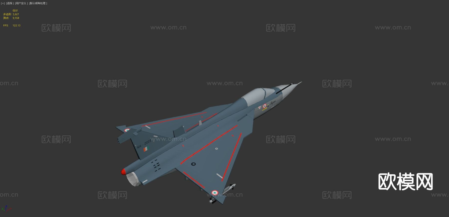 飞机 战斗机3d模型
